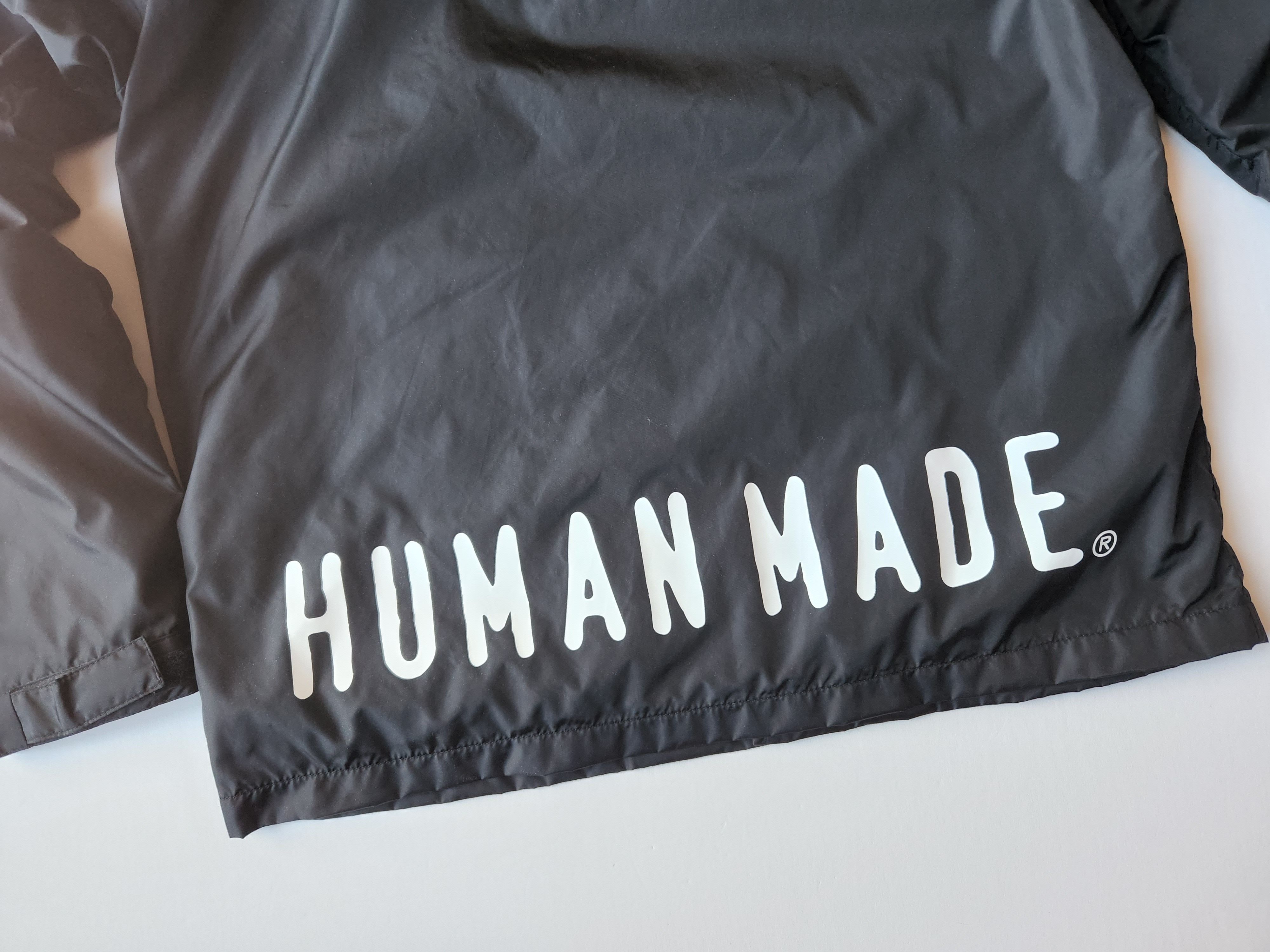 Human Made Human Made STRMCWBY Coach Jacket Nigo Black Sz Small Size US S / EU 44-46 / 1 - 3 Thumbnail
