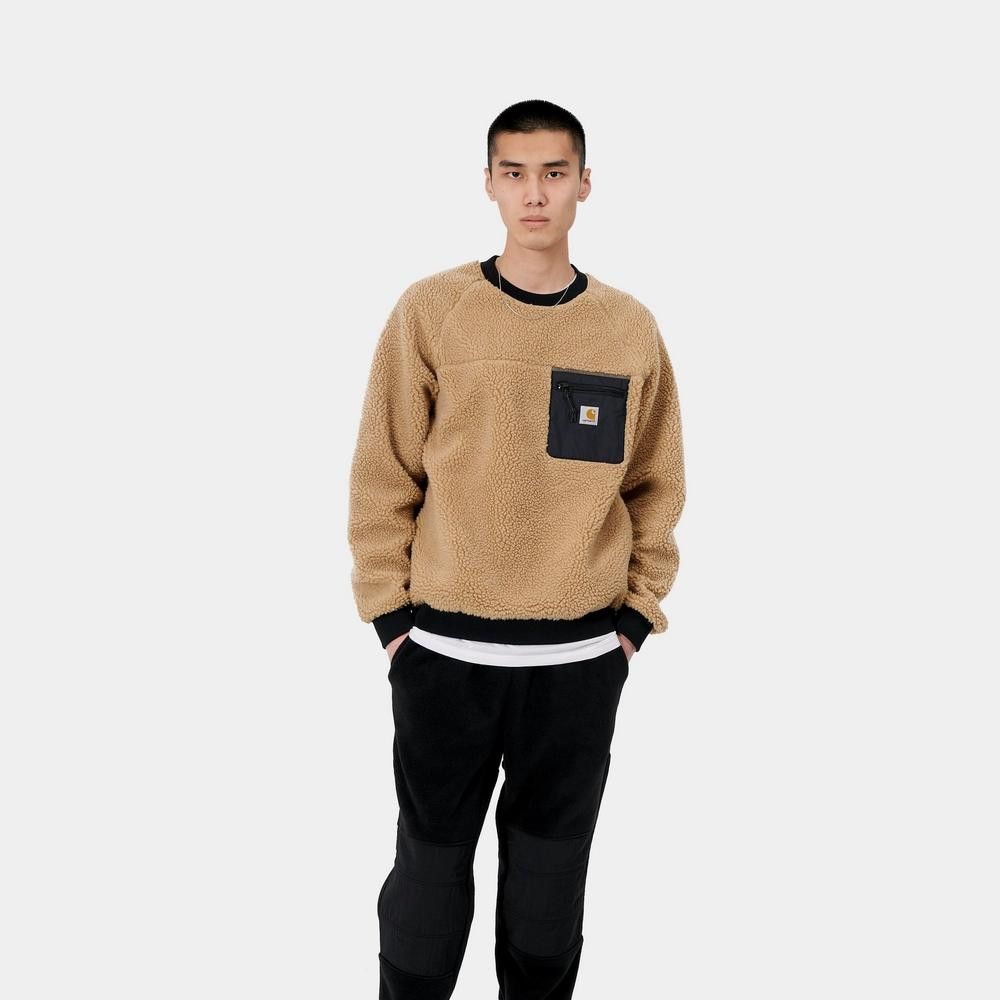 Carhartt Prentis Sweatshirt Dusty Hamilton Wip Jacket