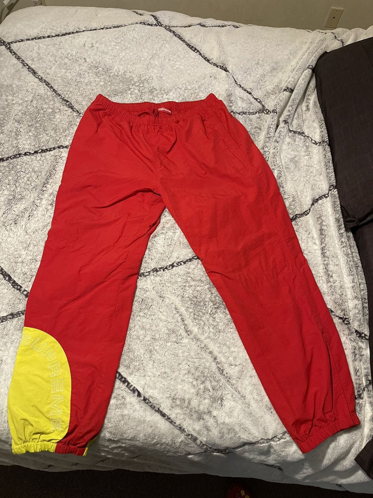 Supreme Supreme Corner Arc Track Pant Red | Grailed