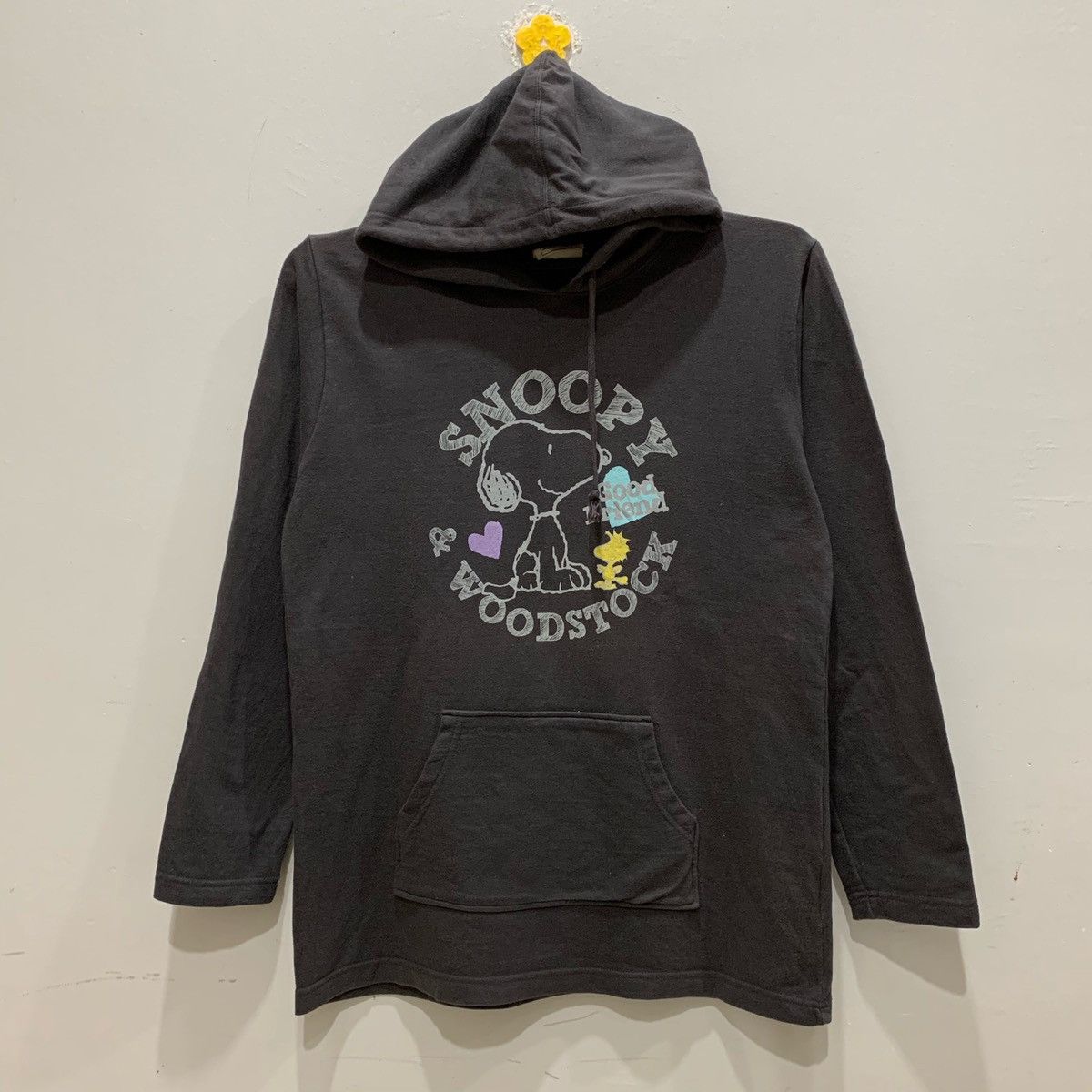 Japanese Brand × Peanuts × Vintage PEANUTS Hoodie SNOOPY WOODSTOCK Size LL Fits S Size US S / EU 44-46 / 1 - 2 Thumbnail