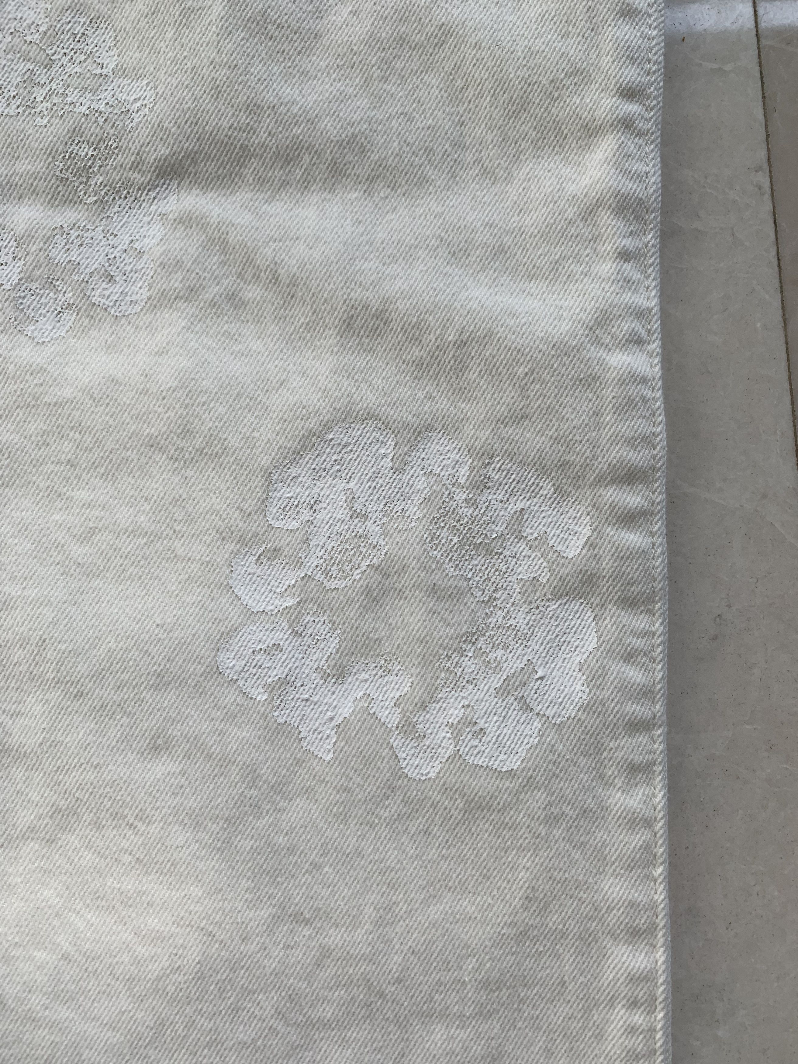 DENIM TEARS × Levi's Denim Tears Mono Cotton Wreath Jean White Size US 32 / EU 48 - 5 Thumbnail