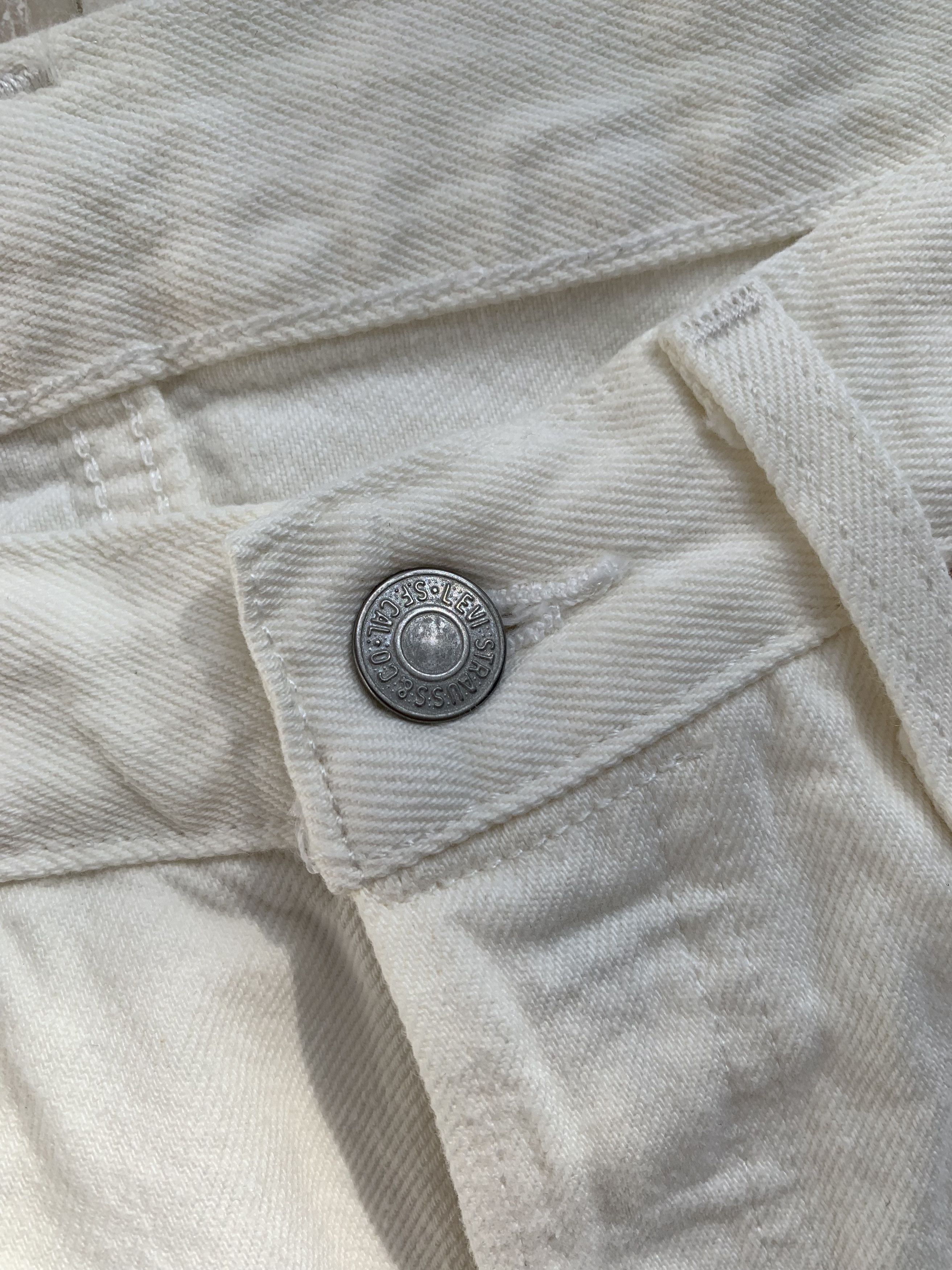 DENIM TEARS × Levi's Denim Tears Mono Cotton Wreath Jean White Size US 32 / EU 48 - 6 Thumbnail
