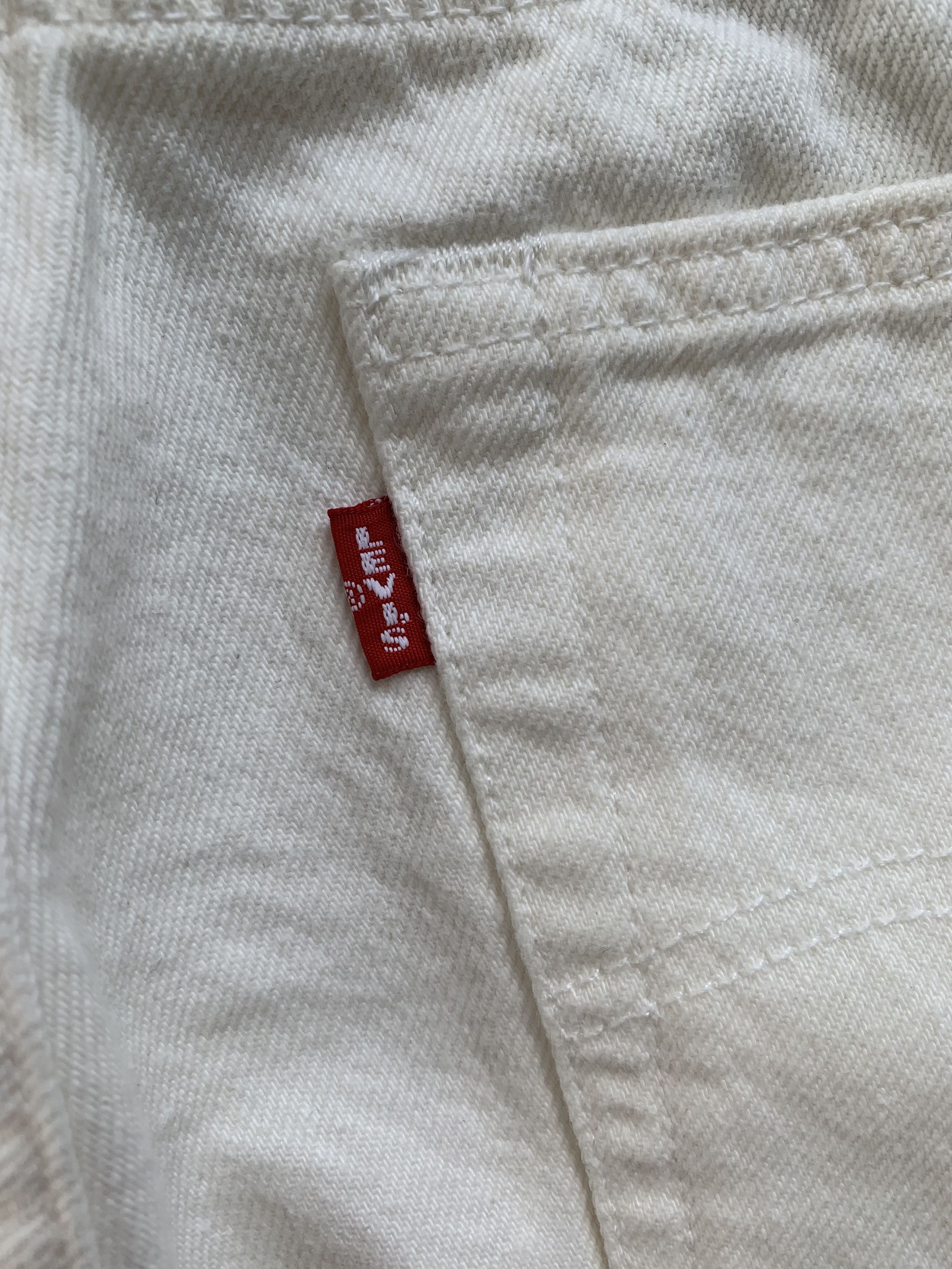 DENIM TEARS × Levi's Denim Tears Mono Cotton Wreath Jean White Size US 32 / EU 48 - 7 Thumbnail
