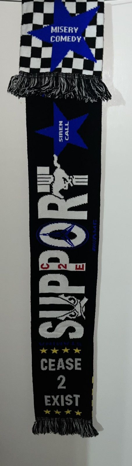 Drain Gang × Sad Boys Drain gang / varg2tm / bladee 2022 worldtour scarf Size ONE SIZE - 3 Thumbnail