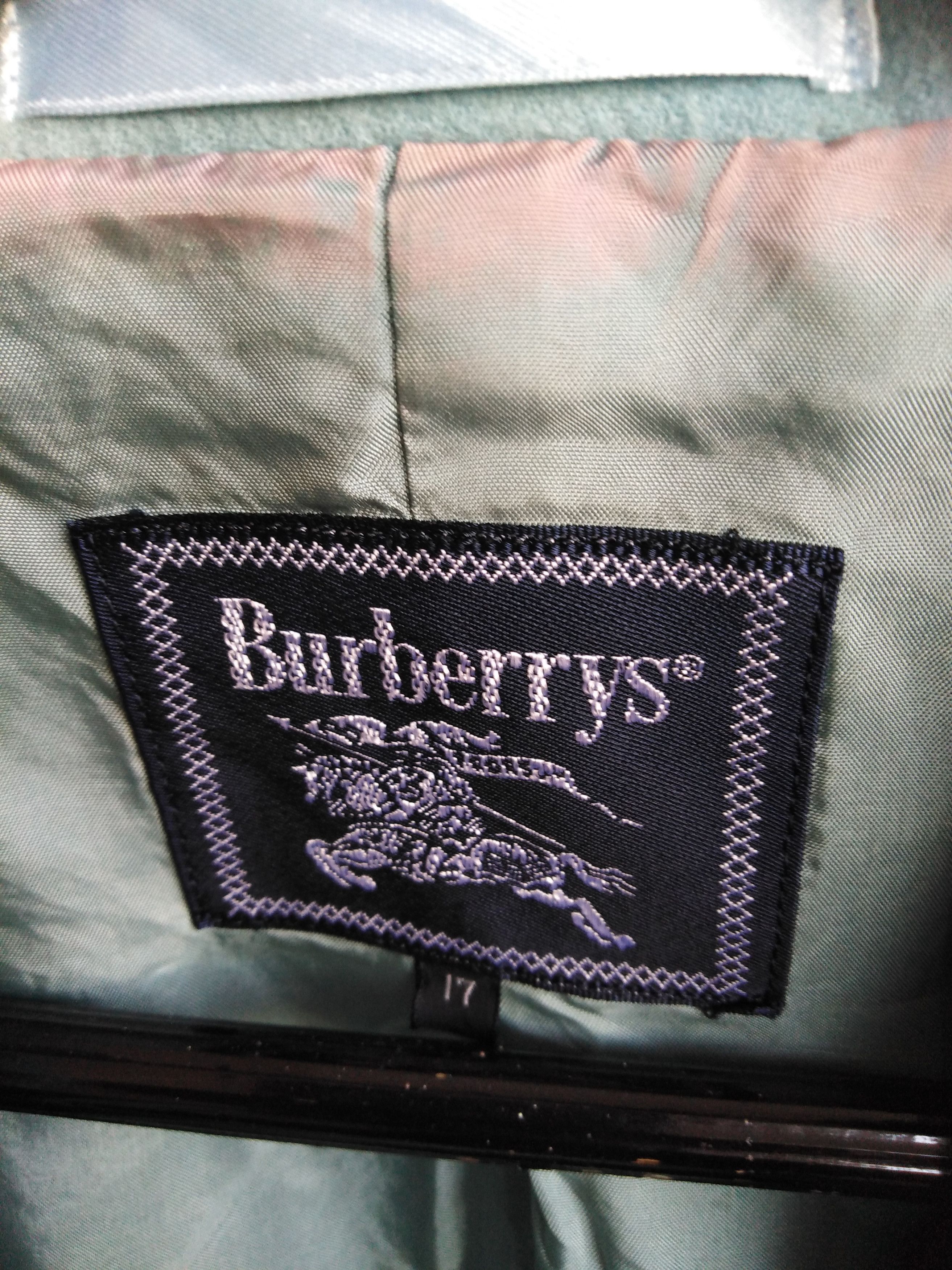 Burberry Burberry Blue Soft Wool Blazer Size 38S - 8 Thumbnail