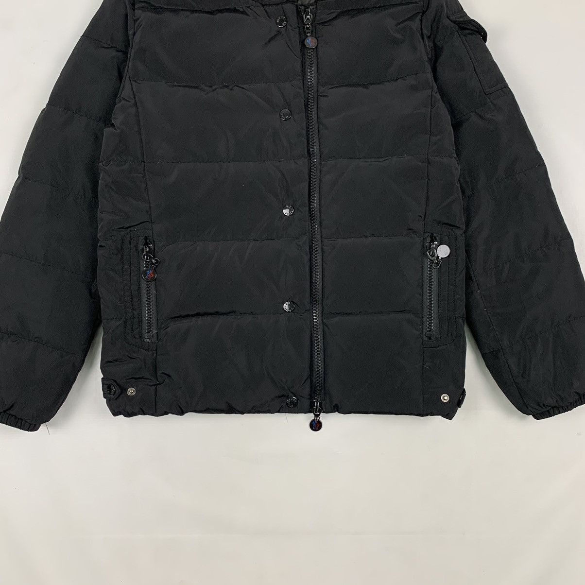 Moncler Vintage Moncler Puffer Hoodie Jacket Size US S / EU 44-46 / 1 - 5 Thumbnail