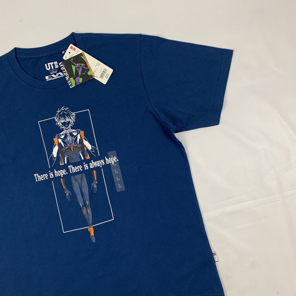 Anime × Uniqlo Rare Uniqlo x Evangelion Anime Movie Shirt Size US L / EU 52-54 / 3 - 4 Thumbnail