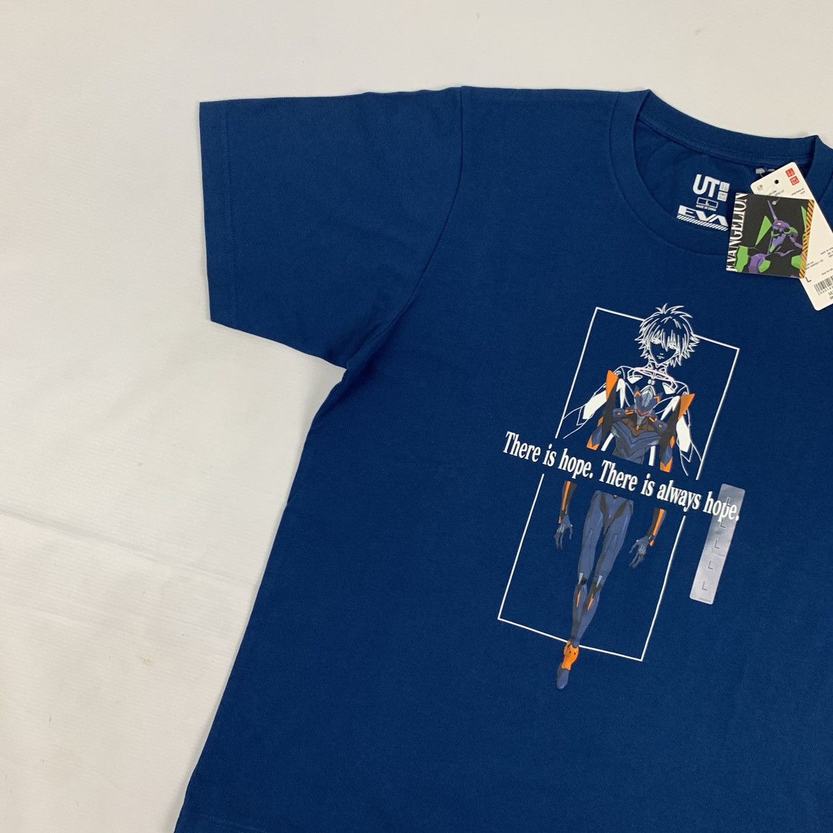 Anime × Uniqlo Rare Uniqlo x Evangelion Anime Movie Shirt Size US L / EU 52-54 / 3 - 3 Thumbnail