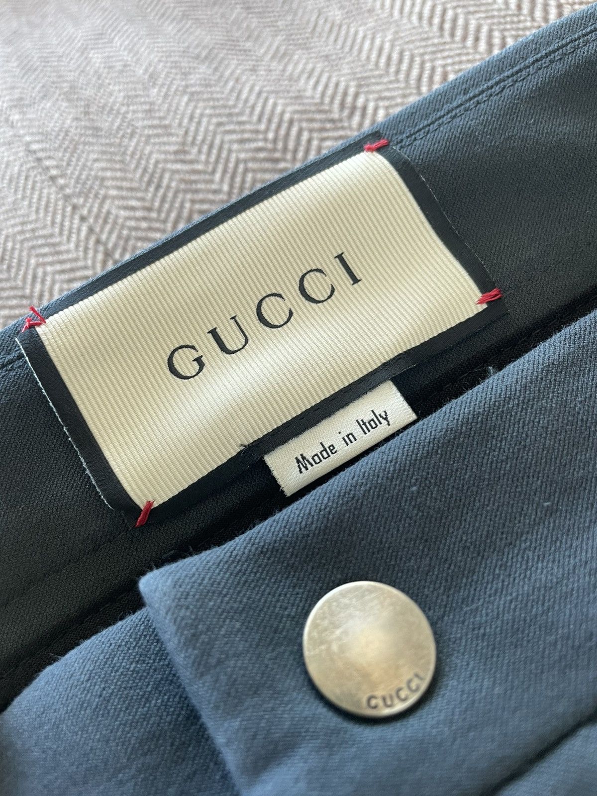 Gucci $1,400 NEW Runway Tracksuit Gucci Logo Pants Limited Edition Size US 29 - 24 Thumbnail