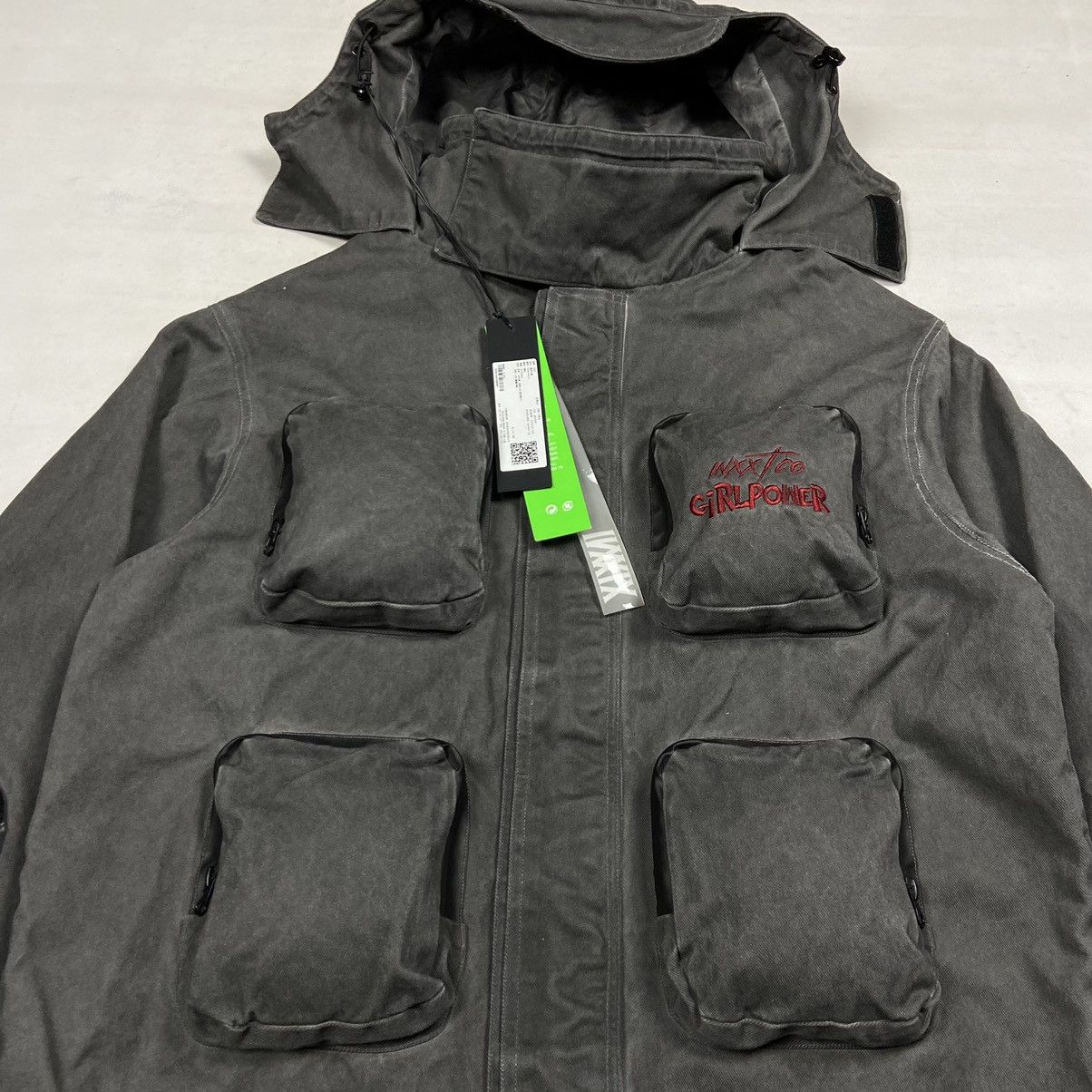 Japanese Brand LISHA JIANG x INXX SEASON 9 ULTRA RARE MULTIPOCKET JACKET Size US L / EU 52-54 / 3 - 10 Thumbnail