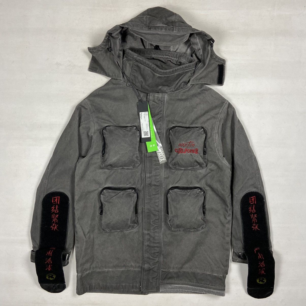 Japanese Brand LISHA JIANG x INXX SEASON 9 ULTRA RARE MULTIPOCKET JACKET Size US L / EU 52-54 / 3 - 3 Thumbnail