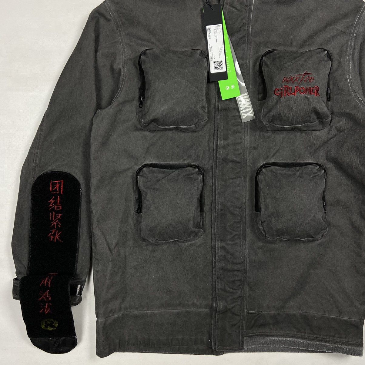 Japanese Brand LISHA JIANG x INXX SEASON 9 ULTRA RARE MULTIPOCKET JACKET Size US L / EU 52-54 / 3 - 6 Thumbnail