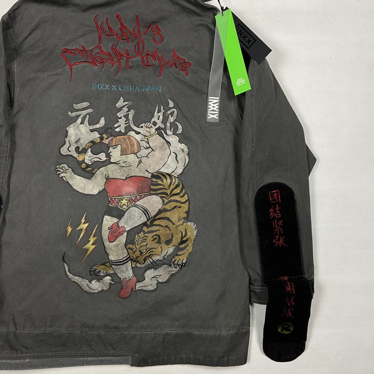Japanese Brand LISHA JIANG x INXX SEASON 9 ULTRA RARE MULTIPOCKET JACKET Size US L / EU 52-54 / 3 - 5 Thumbnail
