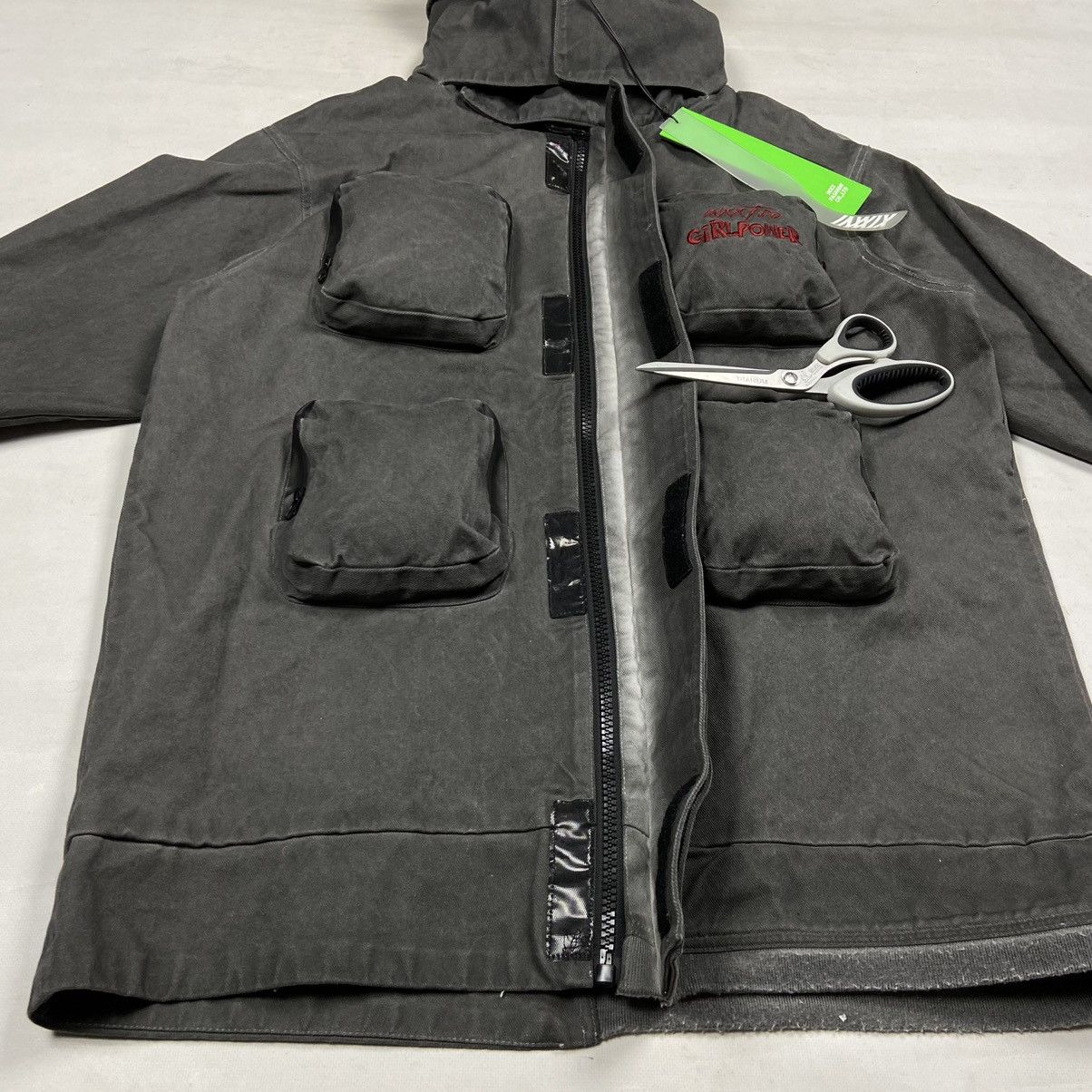 Japanese Brand LISHA JIANG x INXX SEASON 9 ULTRA RARE MULTIPOCKET JACKET Size US L / EU 52-54 / 3 - 16 Thumbnail