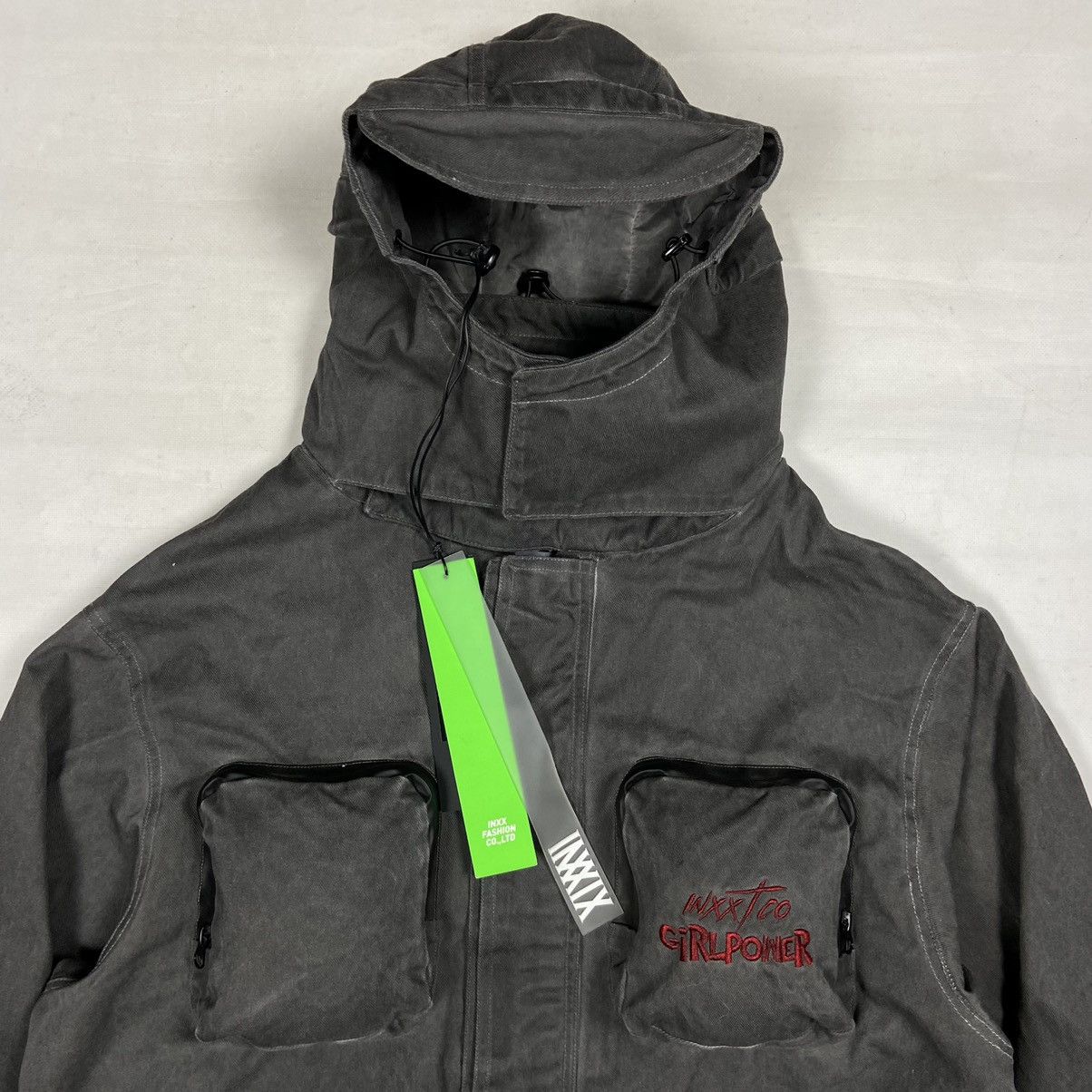 Japanese Brand LISHA JIANG x INXX SEASON 9 ULTRA RARE MULTIPOCKET JACKET Size US L / EU 52-54 / 3 - 9 Thumbnail