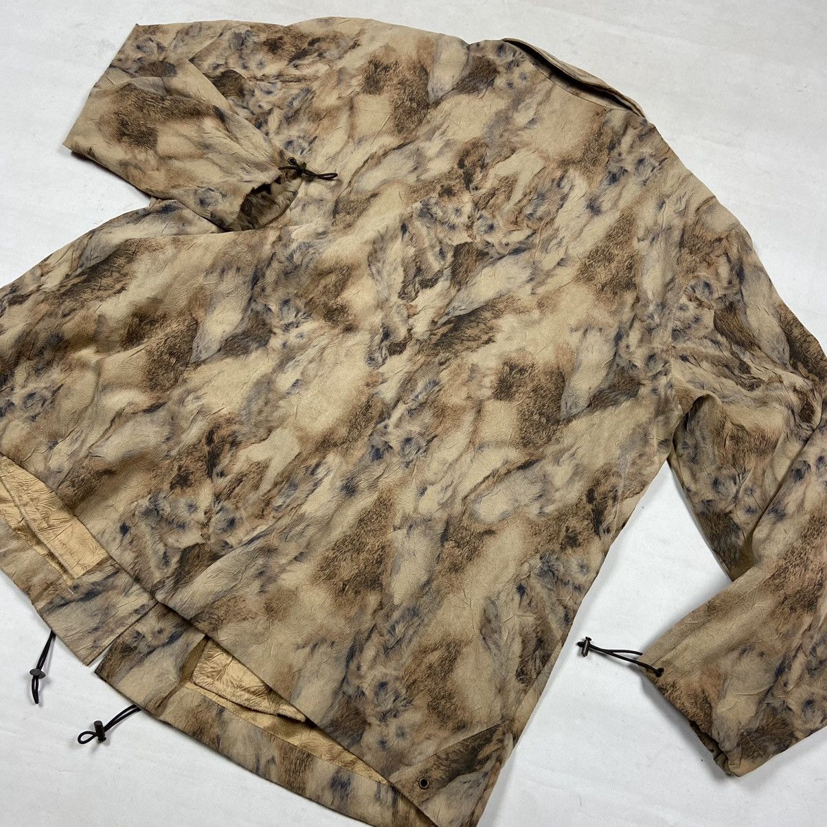 Japanese Brand 1980s LATEX ARTIFICIAL LEATHER COACH JACKET - LOT № 2098 Size US XL / EU 56 / 4 - 7 Thumbnail
