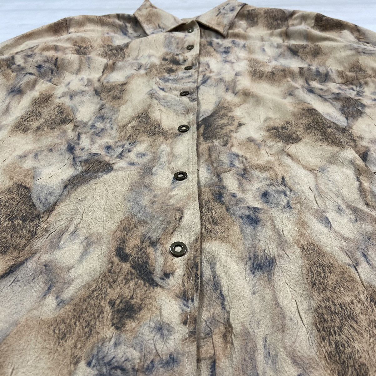 Japanese Brand 1980s LATEX ARTIFICIAL LEATHER COACH JACKET - LOT № 2098 Size US XL / EU 56 / 4 - 11 Thumbnail