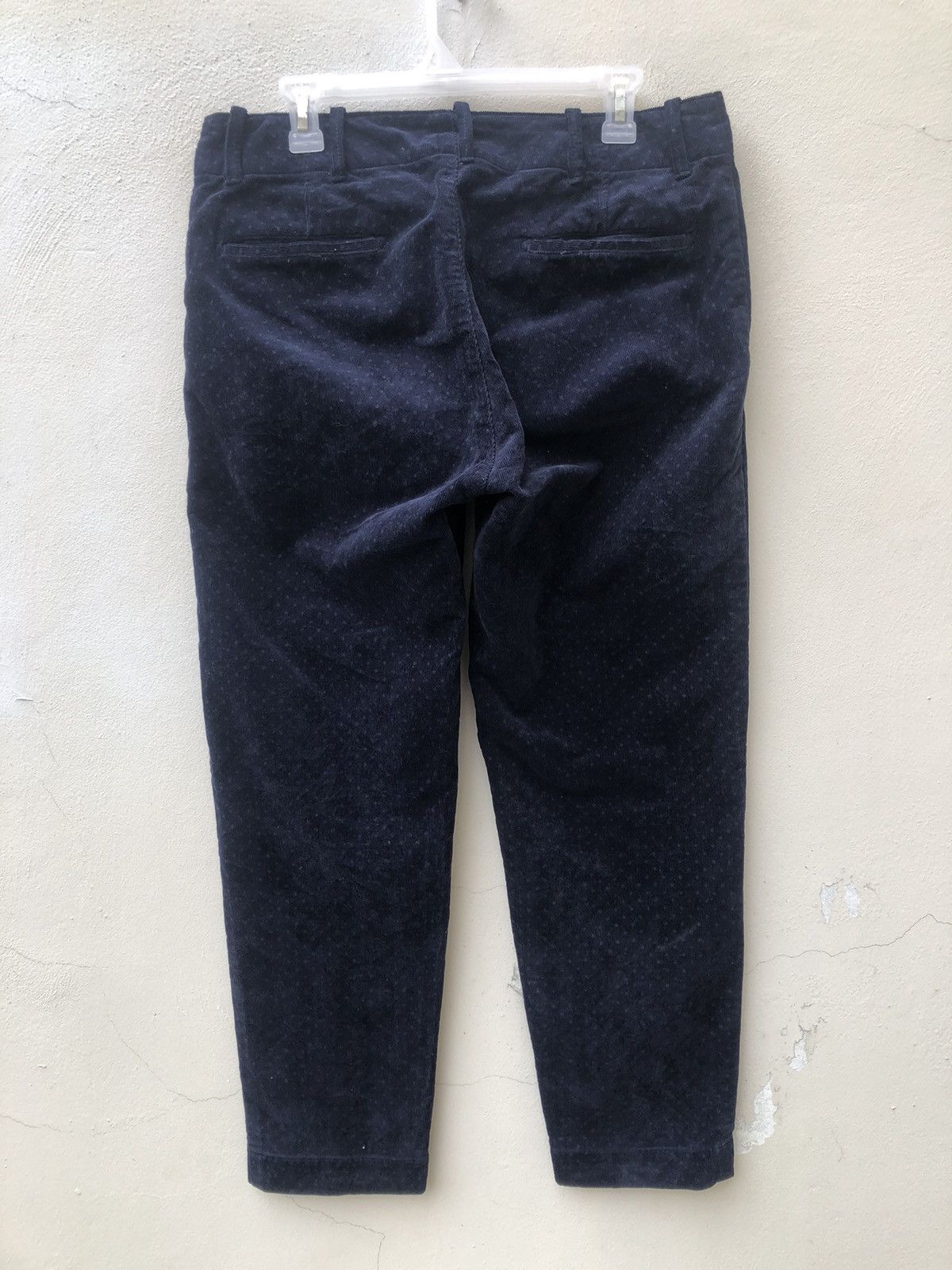 Needles VOTOLE PRODUCT Japan Thick Corduroy Polka Dot Trouser Pant Size US 31 - 9 Thumbnail