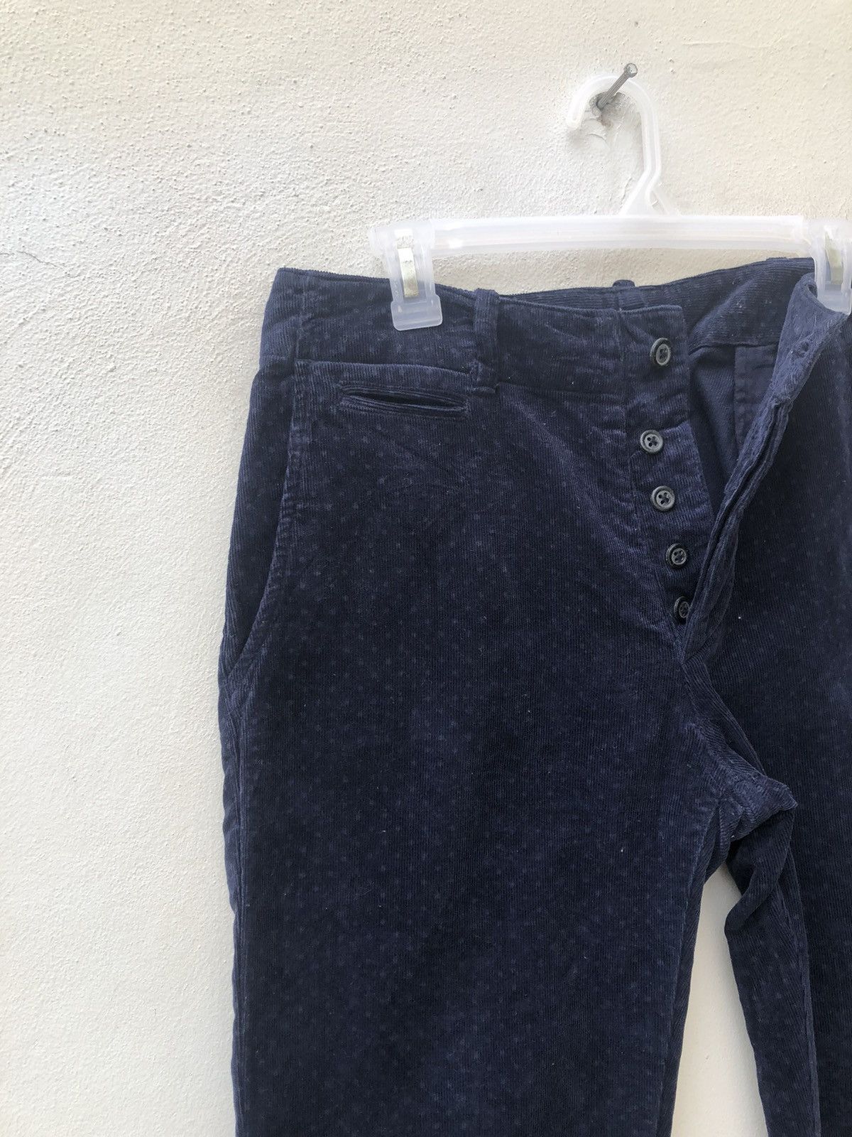 Needles VOTOLE PRODUCT Japan Thick Corduroy Polka Dot Trouser Pant Size US 31 - 4 Thumbnail