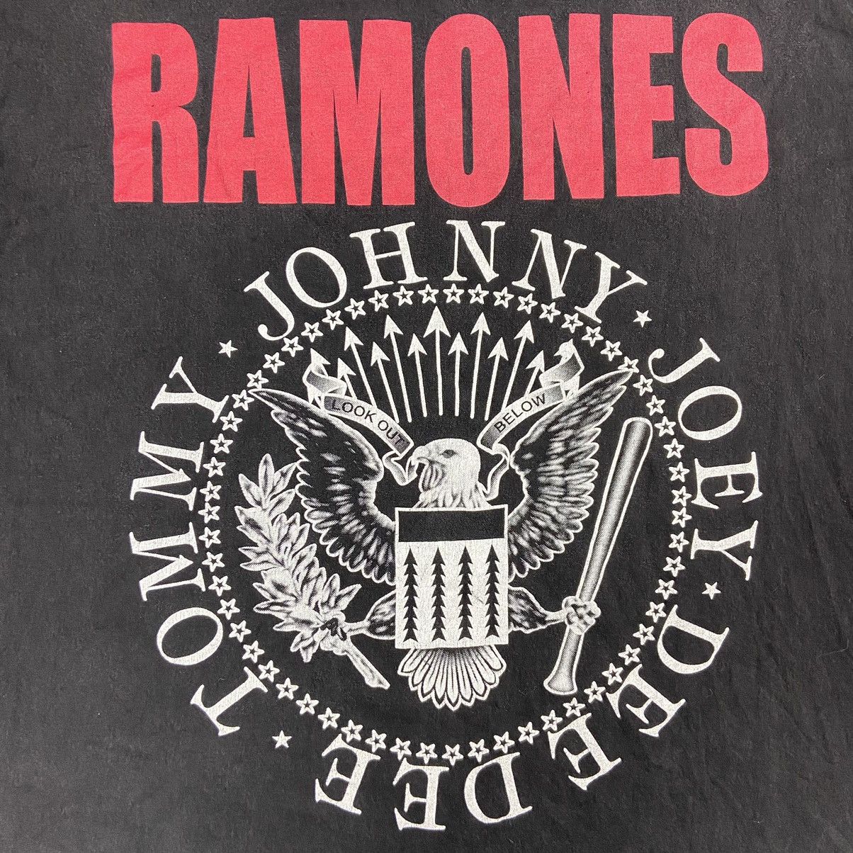 Band Tees OG 1990s RAMONES HEAVY VINTAGE TEE - № 215 Size US XL / EU 56 / 4 - 9 Thumbnail