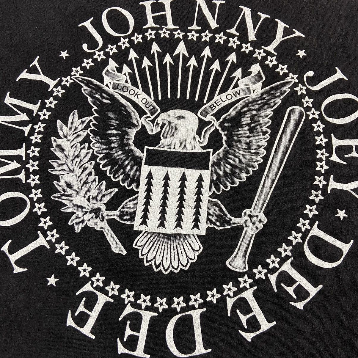 Band Tees OG 1990s RAMONES HEAVY VINTAGE TEE - № 215 Size US XL / EU 56 / 4 - 10 Thumbnail