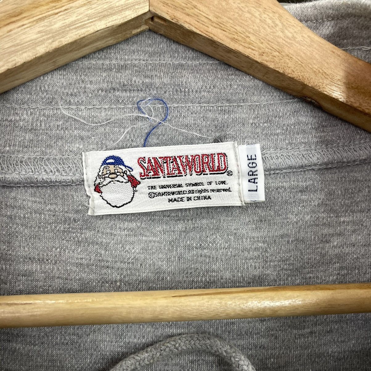 Captain Santors Vintage 90’s Santa World Big Logo Crewneck Sweatshirt Size L Size US L / EU 52-54 / 3 - 9 Thumbnail