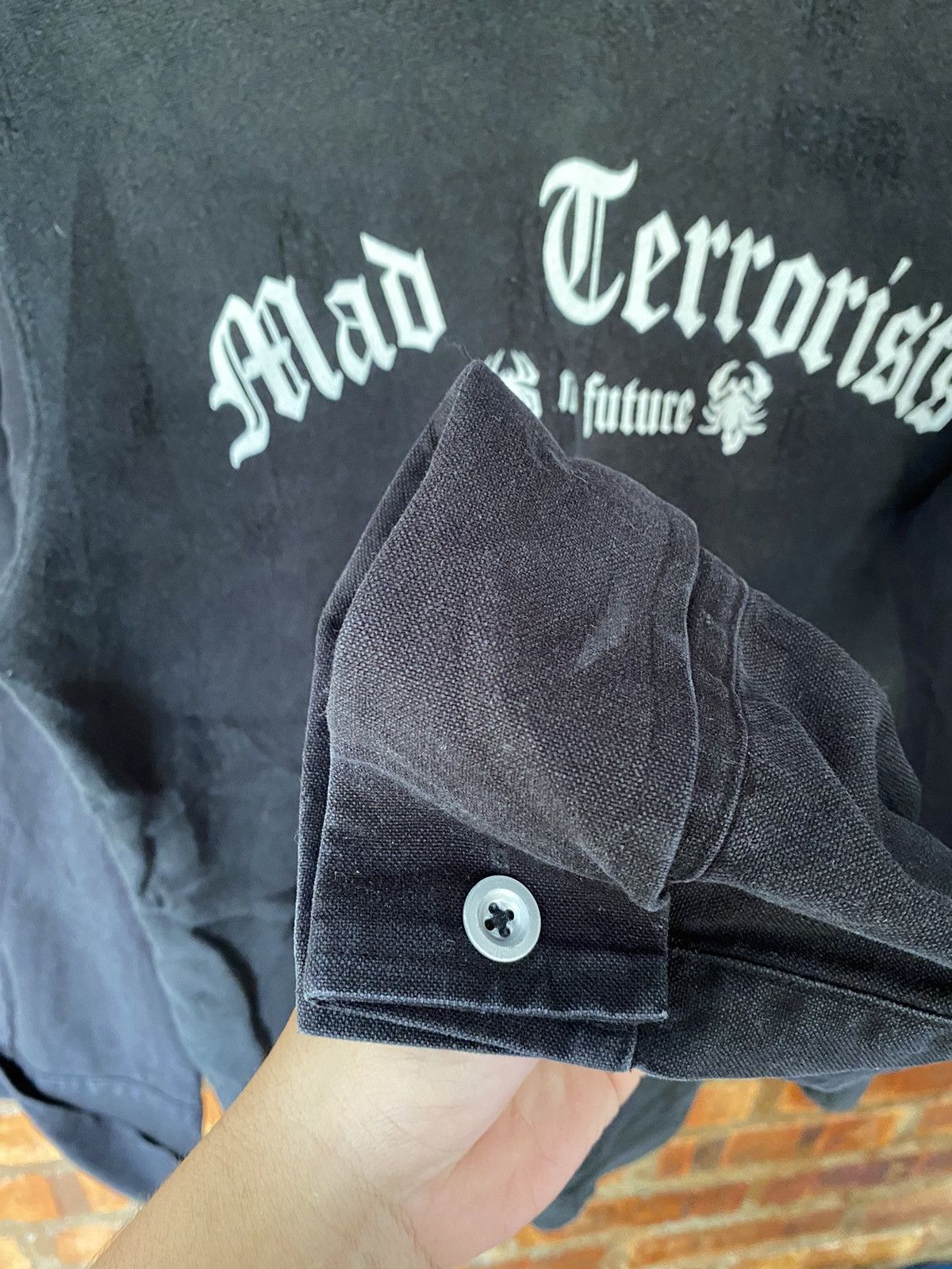 No Future No Future Mad terrorists hybrid distressed hoodie Size US M / EU 48-50 / 2 - 13 Thumbnail