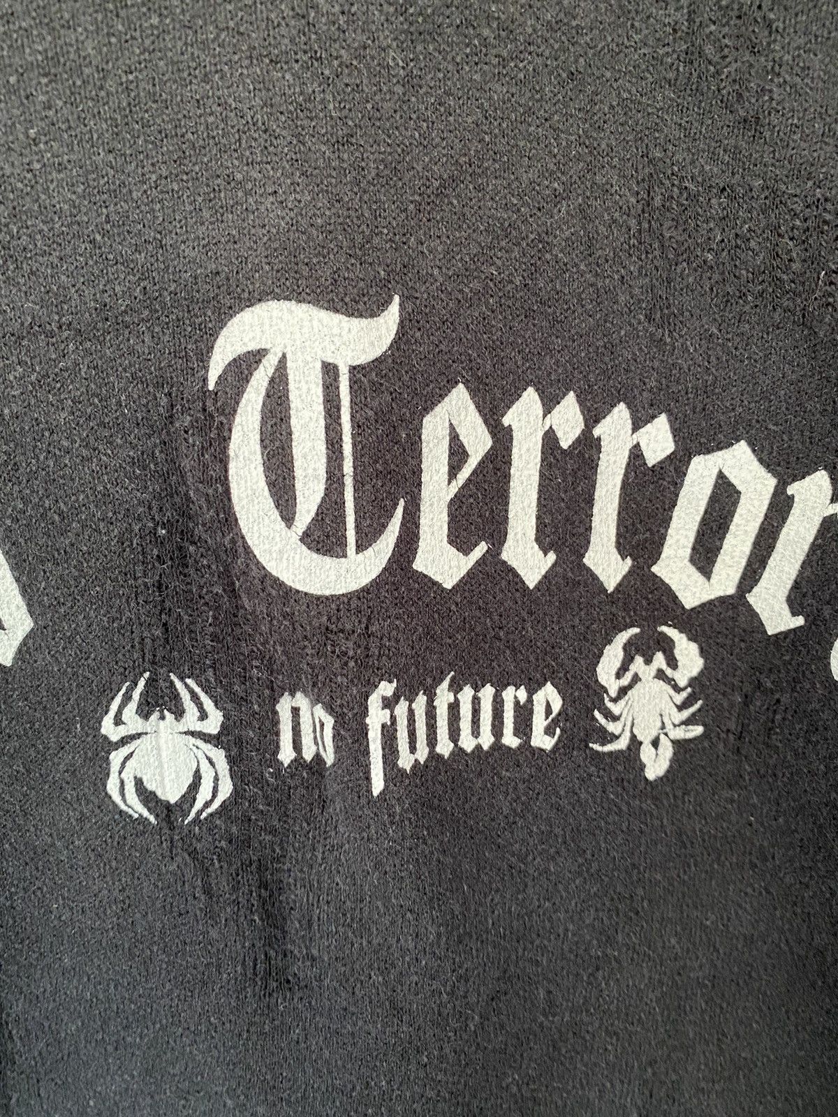 No Future No Future Mad terrorists hybrid distressed hoodie Size US M / EU 48-50 / 2 - 10 Thumbnail