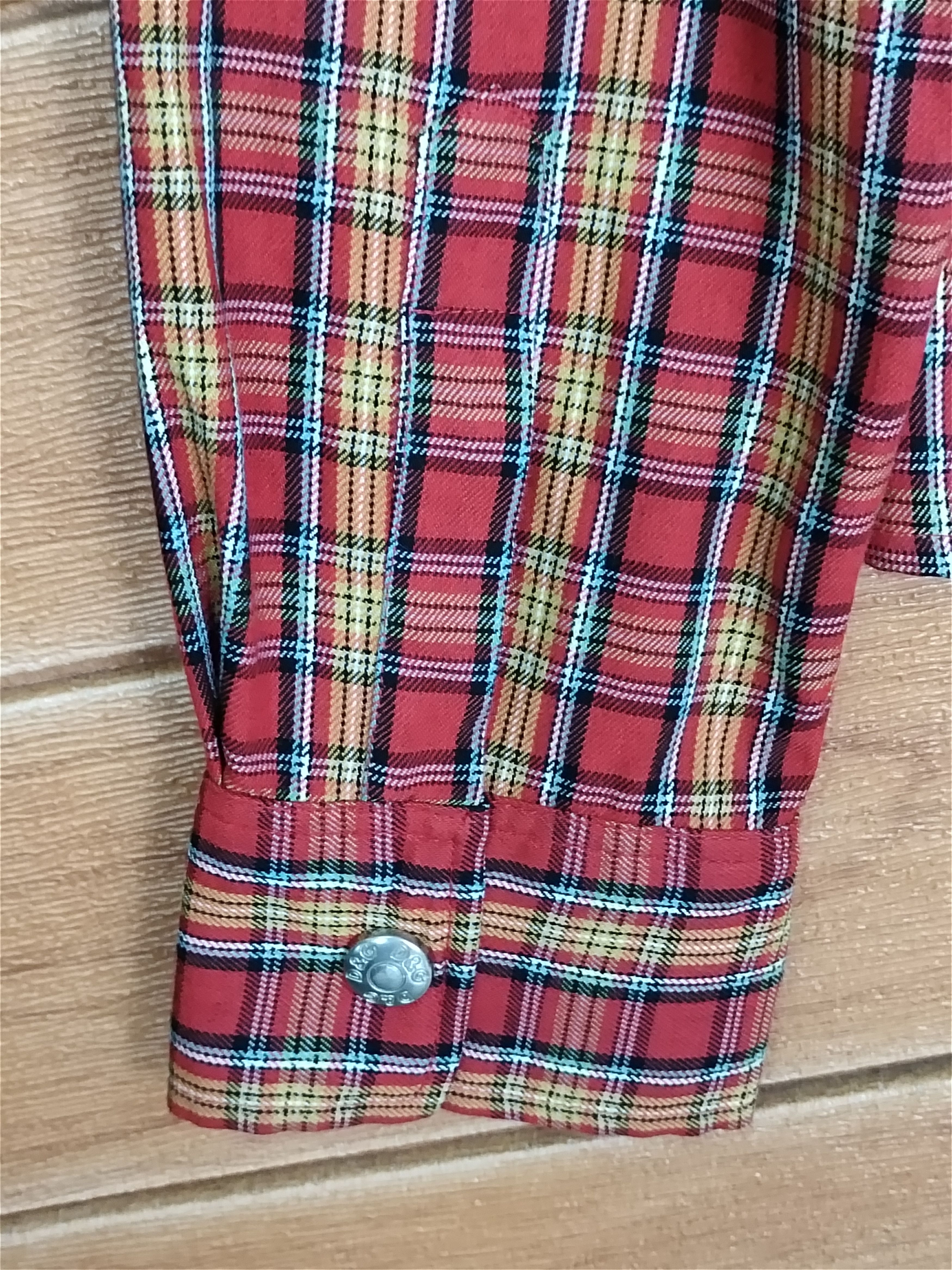 Dolce & Gabbana Dolce & Gabbana Checkered Plaid Button Shirt Size US M / EU 48-50 / 2 - 11 Thumbnail
