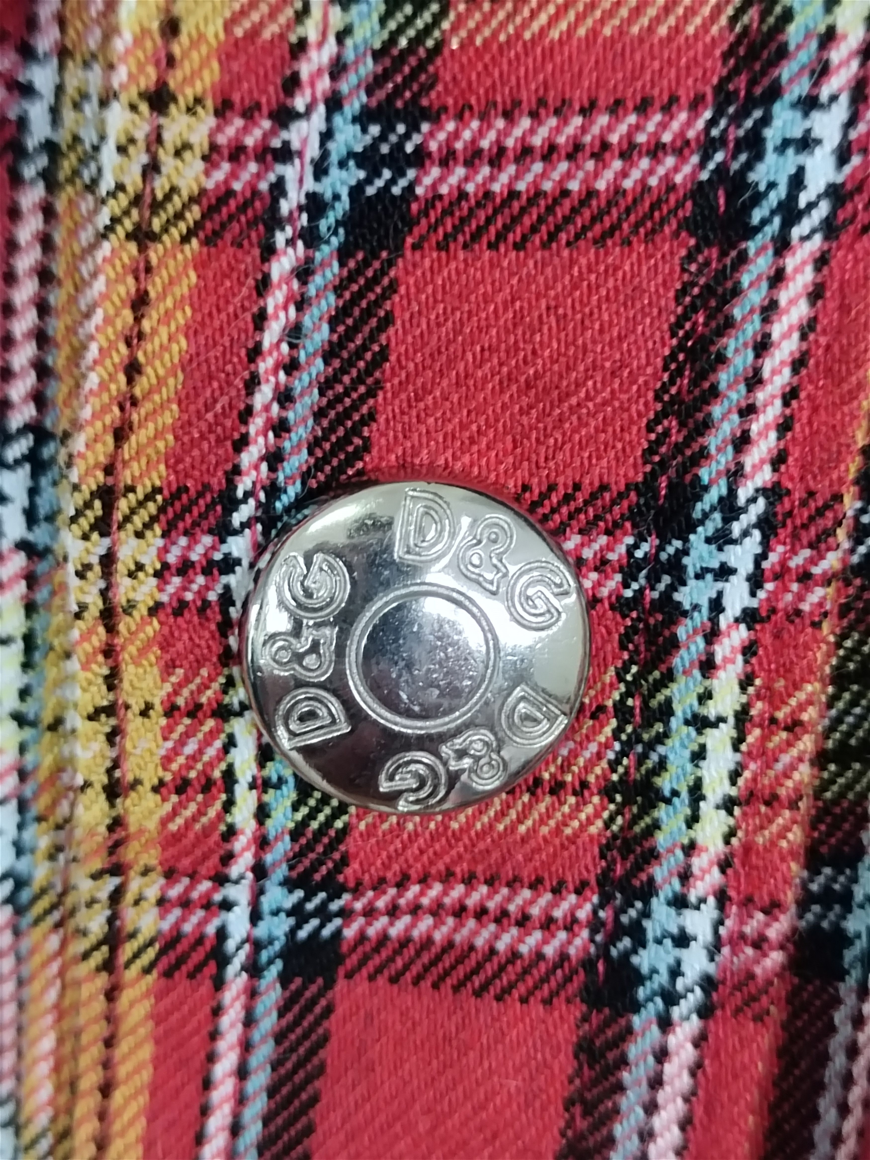 Dolce & Gabbana Dolce & Gabbana Checkered Plaid Button Shirt Size US M / EU 48-50 / 2 - 12 Thumbnail
