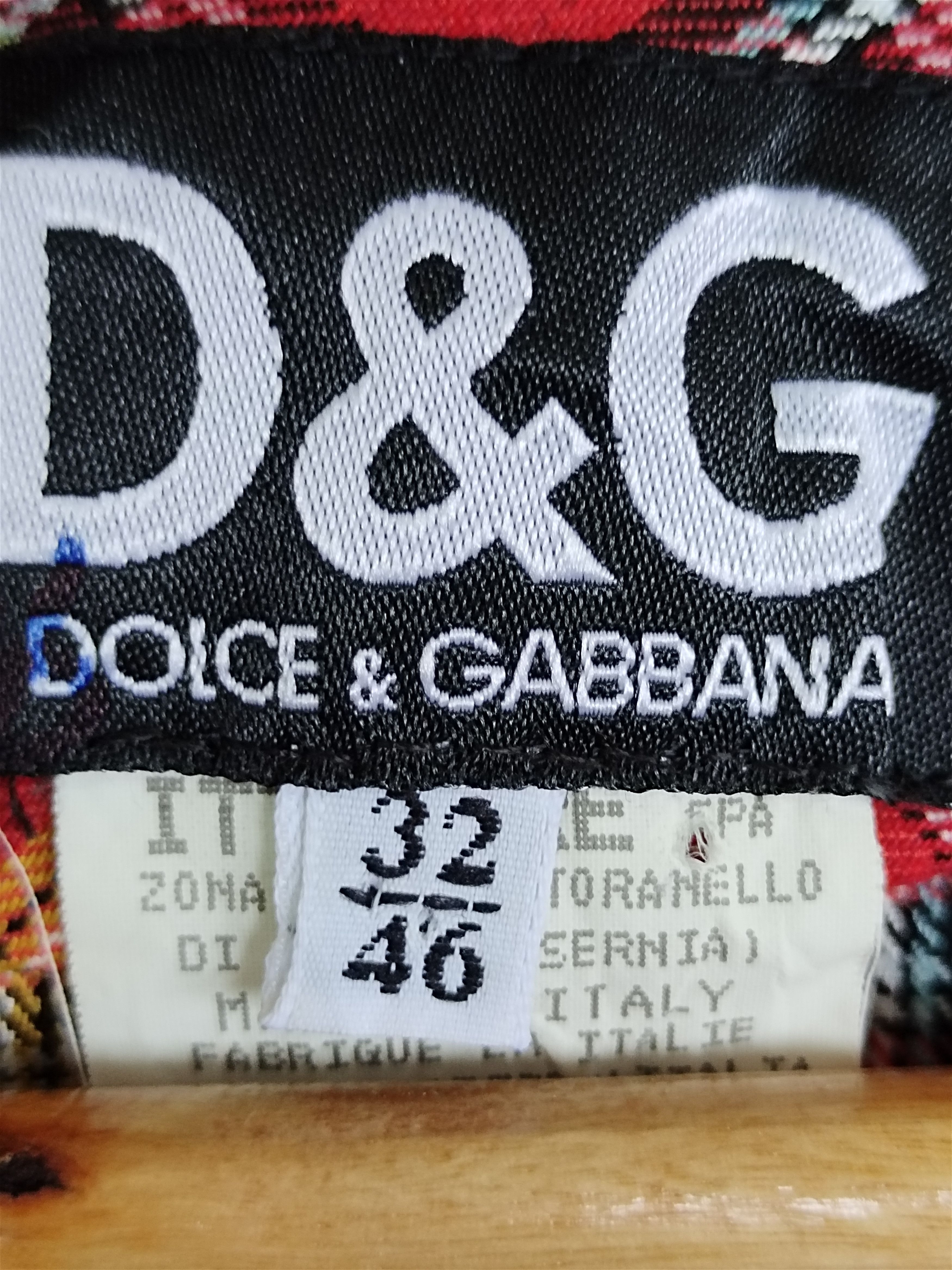 Dolce & Gabbana Dolce & Gabbana Checkered Plaid Button Shirt Size US M / EU 48-50 / 2 - 16 Thumbnail