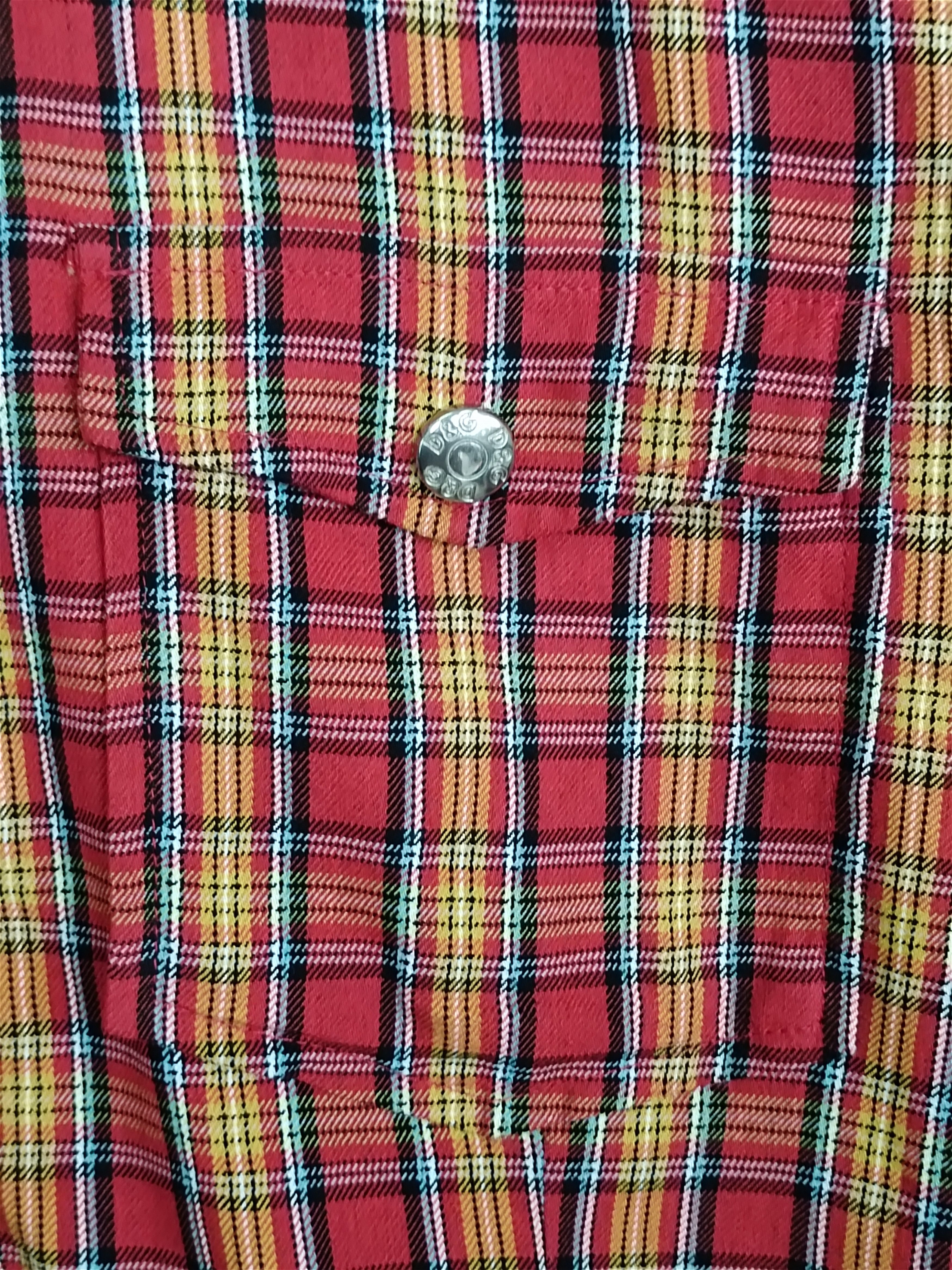 Dolce & Gabbana Dolce & Gabbana Checkered Plaid Button Shirt Size US M / EU 48-50 / 2 - 2 Thumbnail