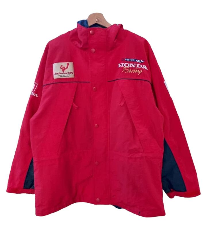 Honda Vintage Honda Twin Ring Motegi Racing Indy Car Race Jacket Size US L / EU 52-54 / 3 - 2 Thumbnail