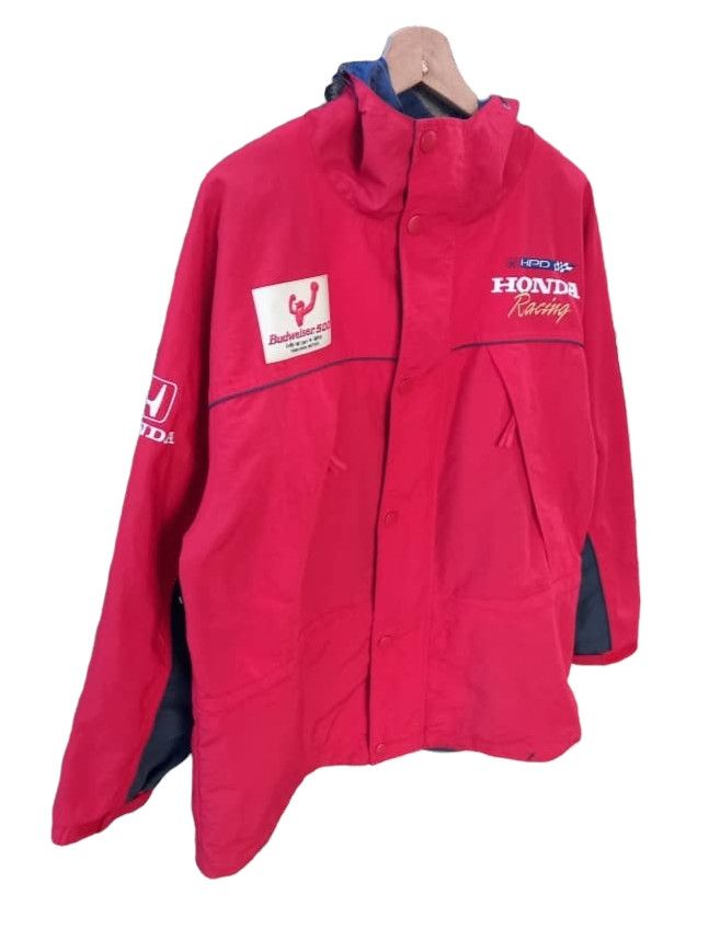 Honda Vintage Honda Twin Ring Motegi Racing Indy Car Race Jacket Size US L / EU 52-54 / 3 - 17 Thumbnail