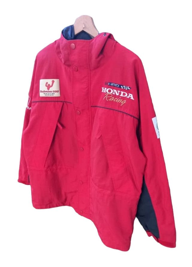 Honda Vintage Honda Twin Ring Motegi Racing Indy Car Race Jacket Size US L / EU 52-54 / 3 - 18 Thumbnail