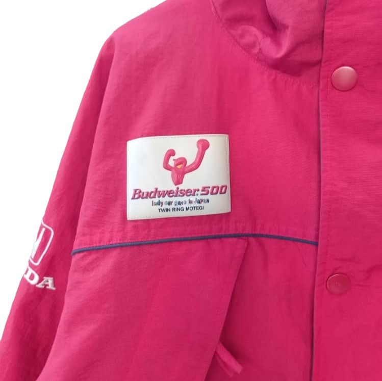 Honda Vintage Honda Twin Ring Motegi Racing Indy Car Race Jacket Size US L / EU 52-54 / 3 - 7 Thumbnail