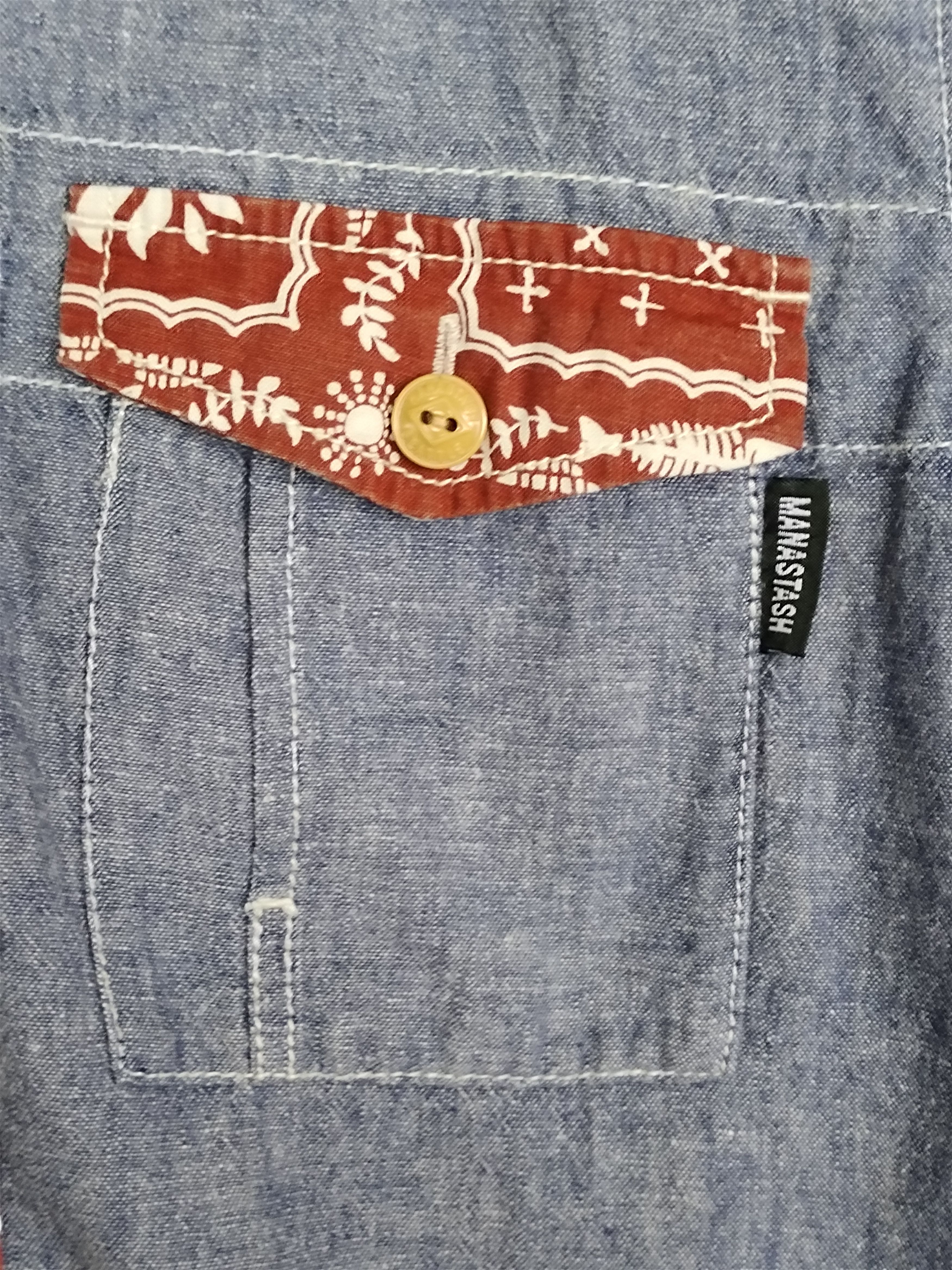 Manastash Manastash Bandana Button Up Shirt Size US S / EU 44-46 / 1 - 3 Thumbnail