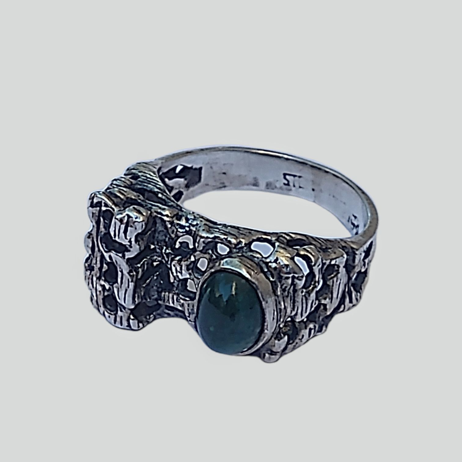 Vintage Vintage Sterling Silver Ring Size 8.75 Eilat Modern Size ONE SIZE - 3 Thumbnail