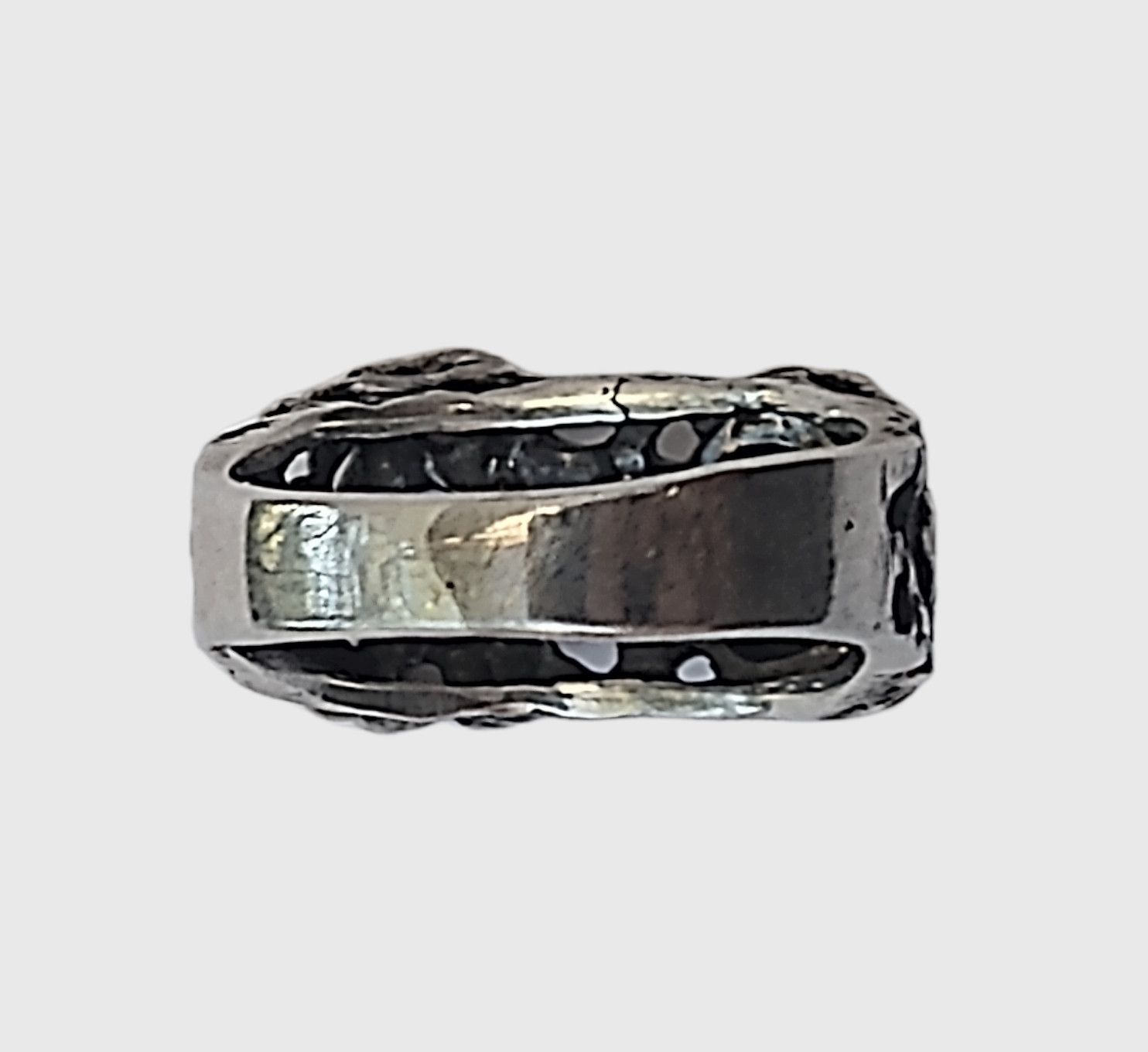 Vintage Vintage Sterling Silver Ring Size 8.75 Eilat Modern Size ONE SIZE - 9 Thumbnail