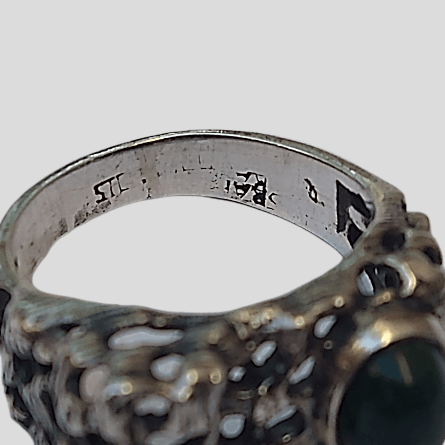 Vintage Vintage Sterling Silver Ring Size 8.75 Eilat Modern Size ONE SIZE - 7 Thumbnail