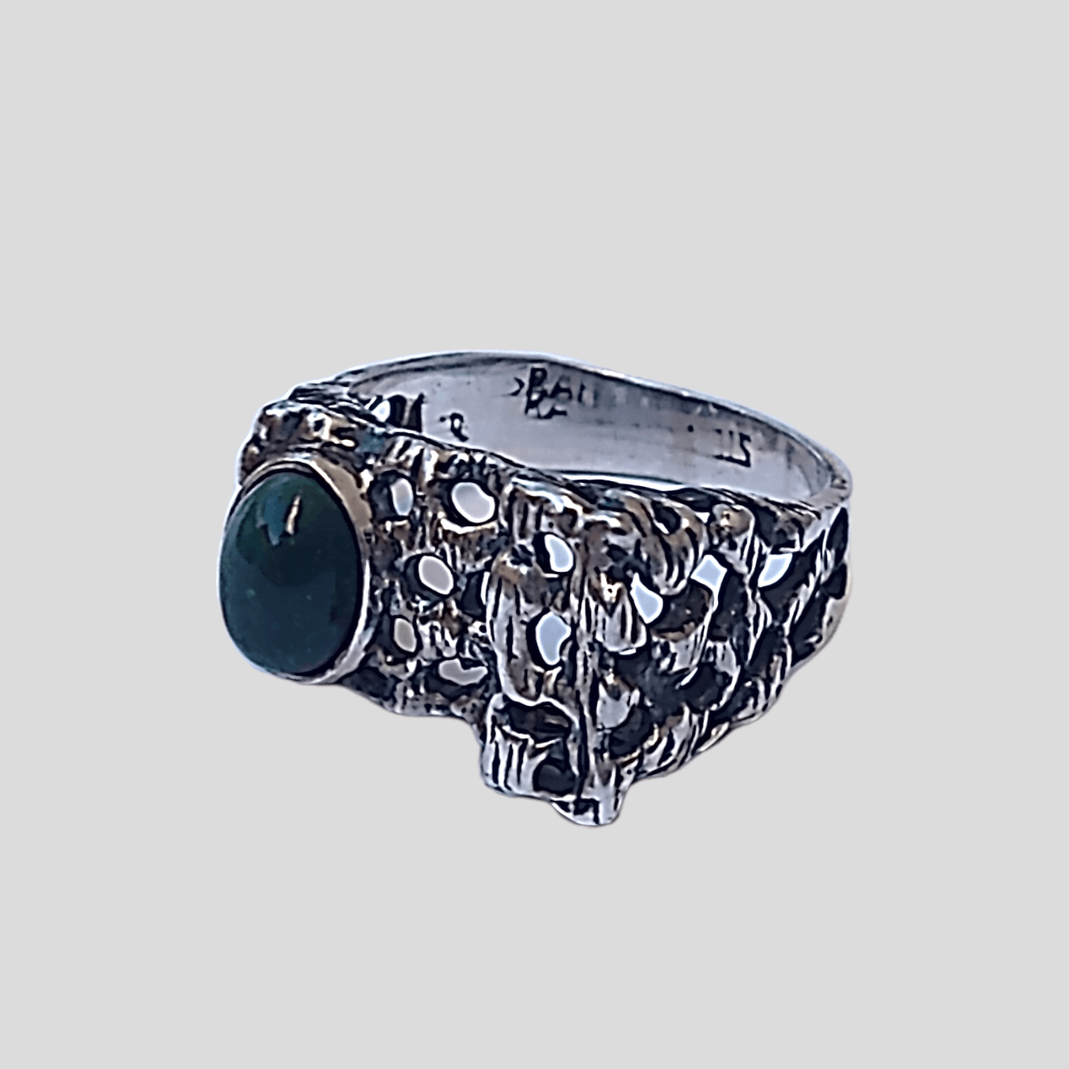 Vintage Vintage Sterling Silver Ring Size 8.75 Eilat Modern Size ONE SIZE - 4 Thumbnail