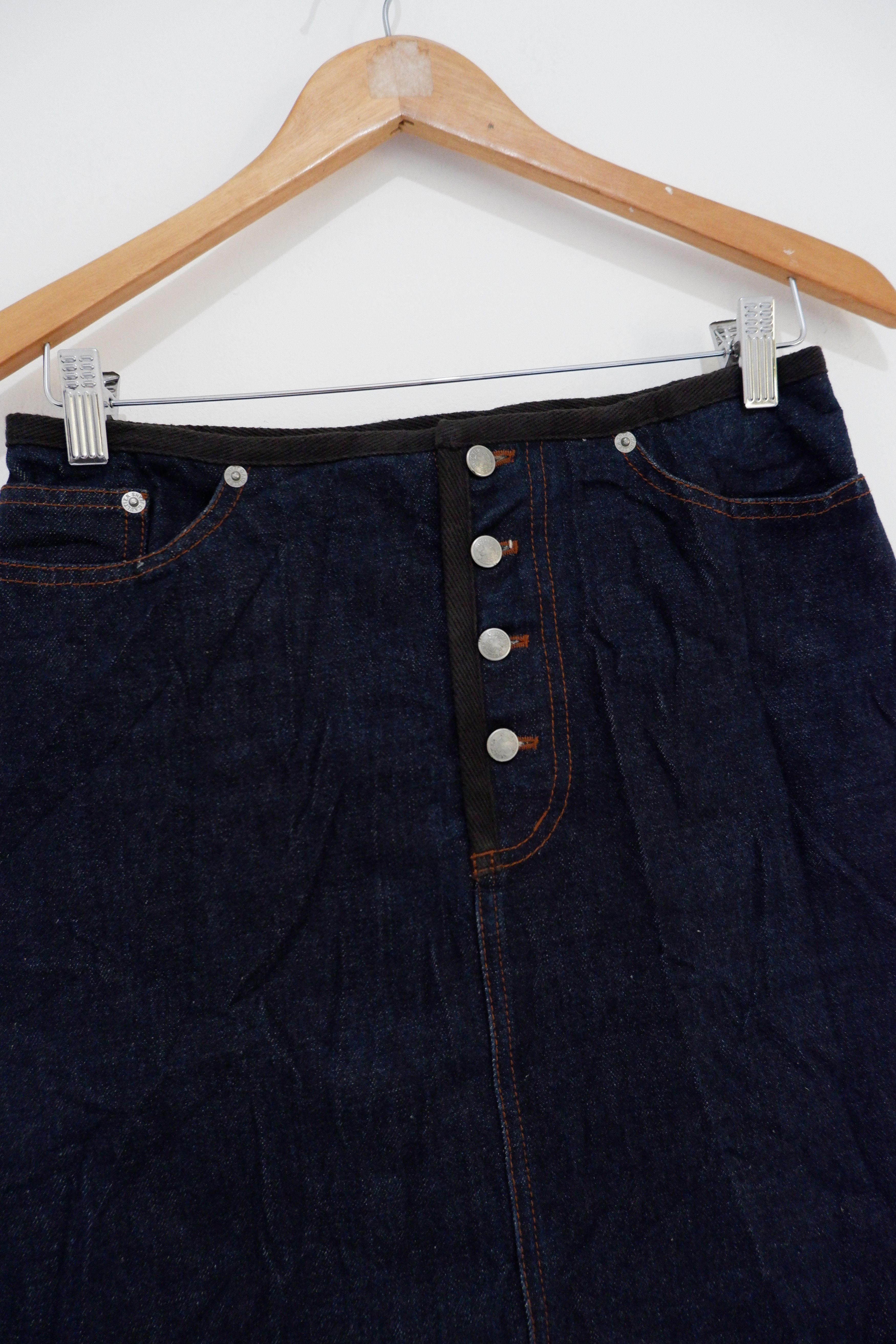 Jean Paul Gaultier Vintage Jean Paul Gaultier FEMME PVC Pocket Skirt Size 29" - 3 Thumbnail