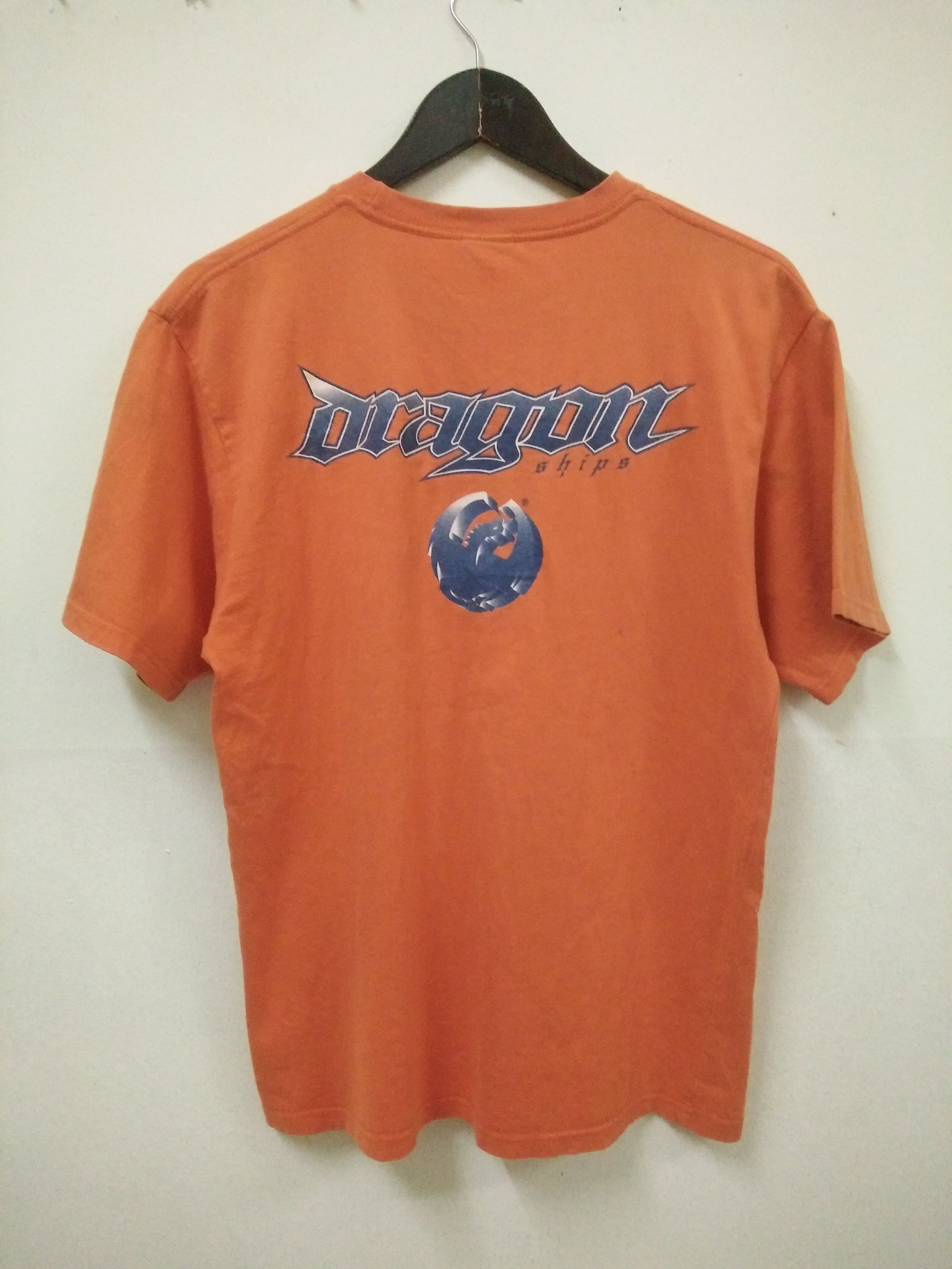 Vintage Vintage Dragon Ships Skateboard T-shirt Size US S / EU 44-46 / 1 - 1 Thumbnail