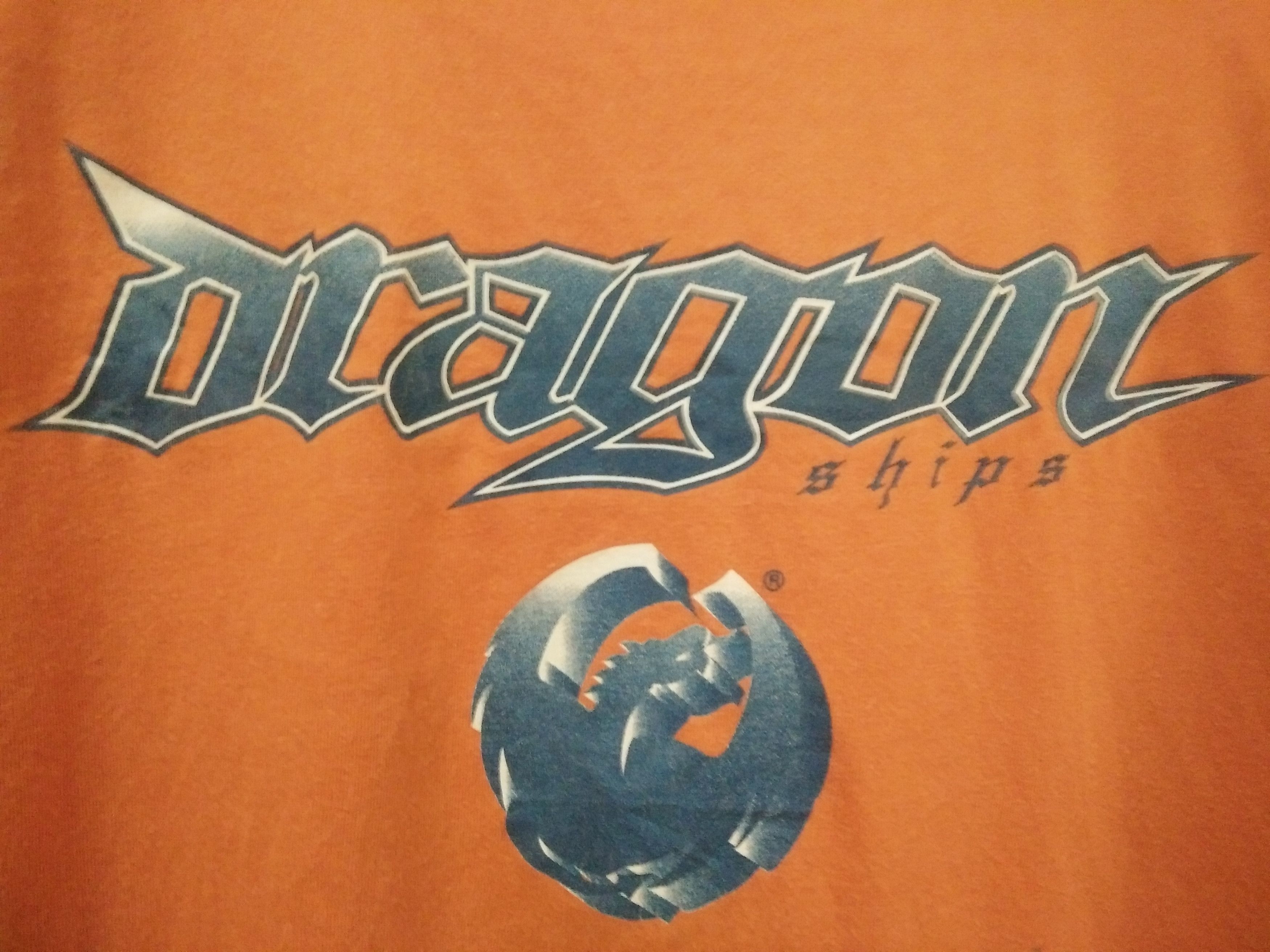Vintage Vintage Dragon Ships Skateboard T-shirt Size US S / EU 44-46 / 1 - 4 Thumbnail