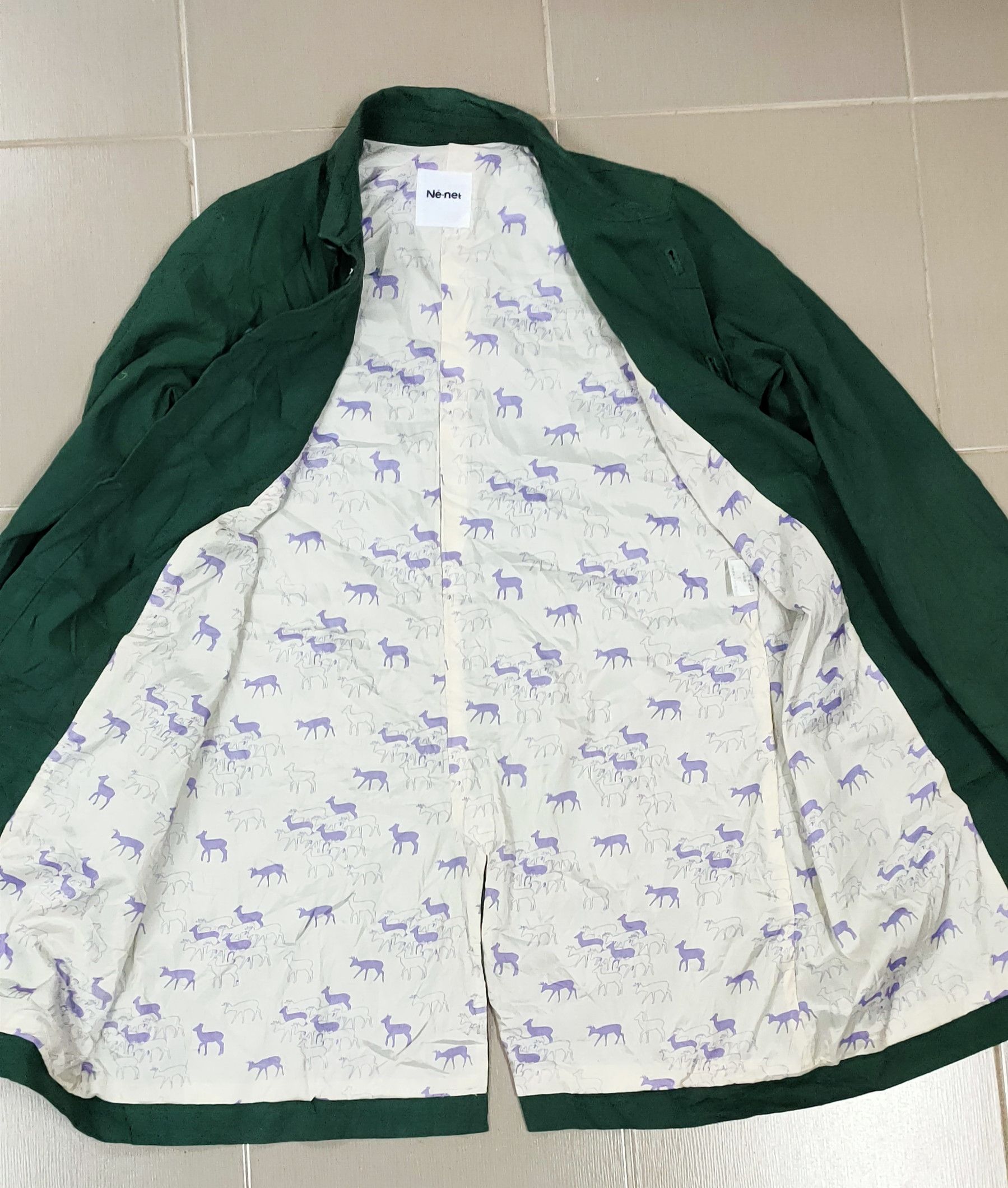Issey Miyake Ne-net 🔥issey miyake button up jacket pocket logo Size US M / EU 48-50 / 2 - 3 Thumbnail