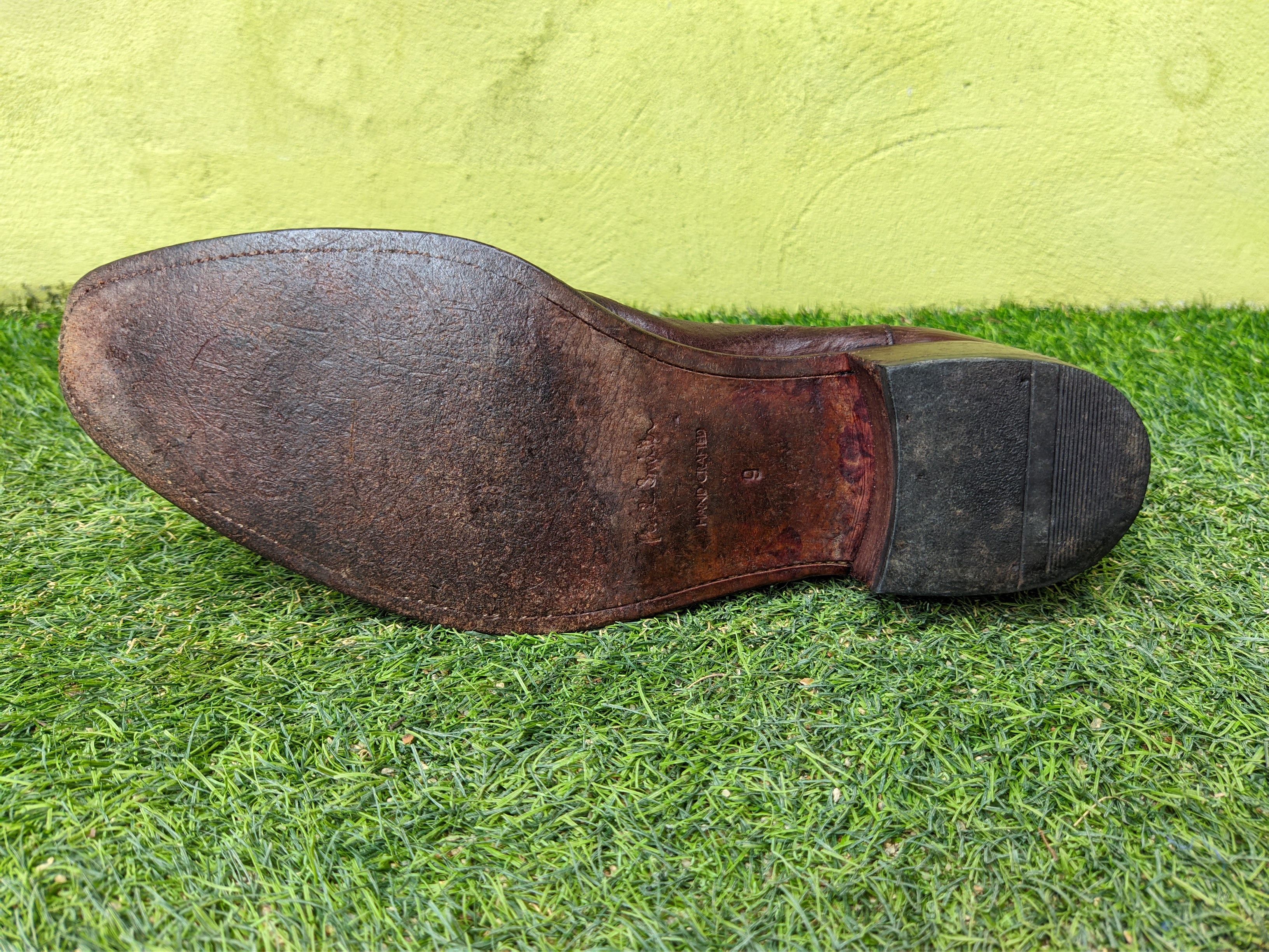 Paul Smith Brown Leather Chelsea Boots