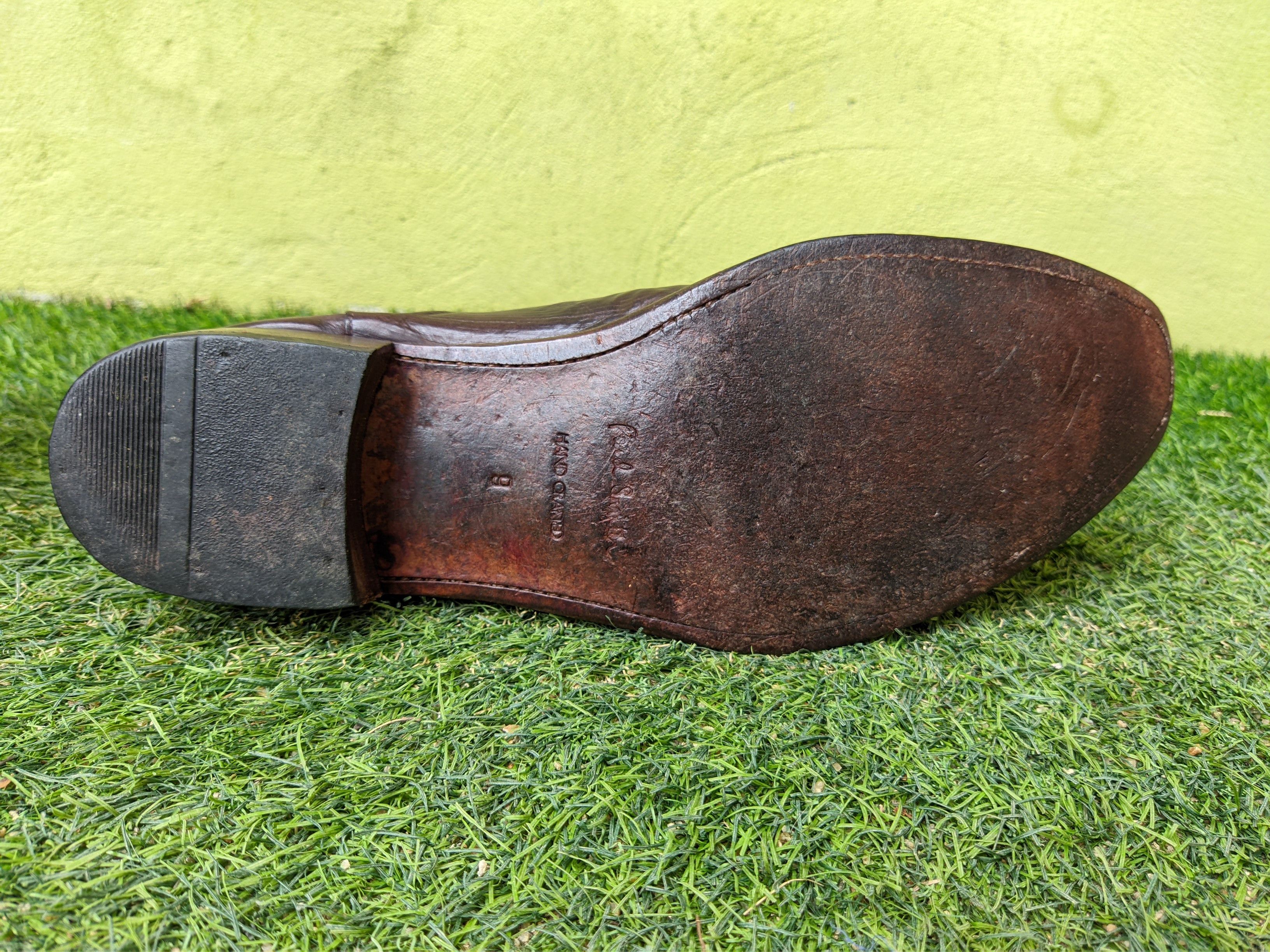 Paul Smith Brown Leather Chelsea Boots