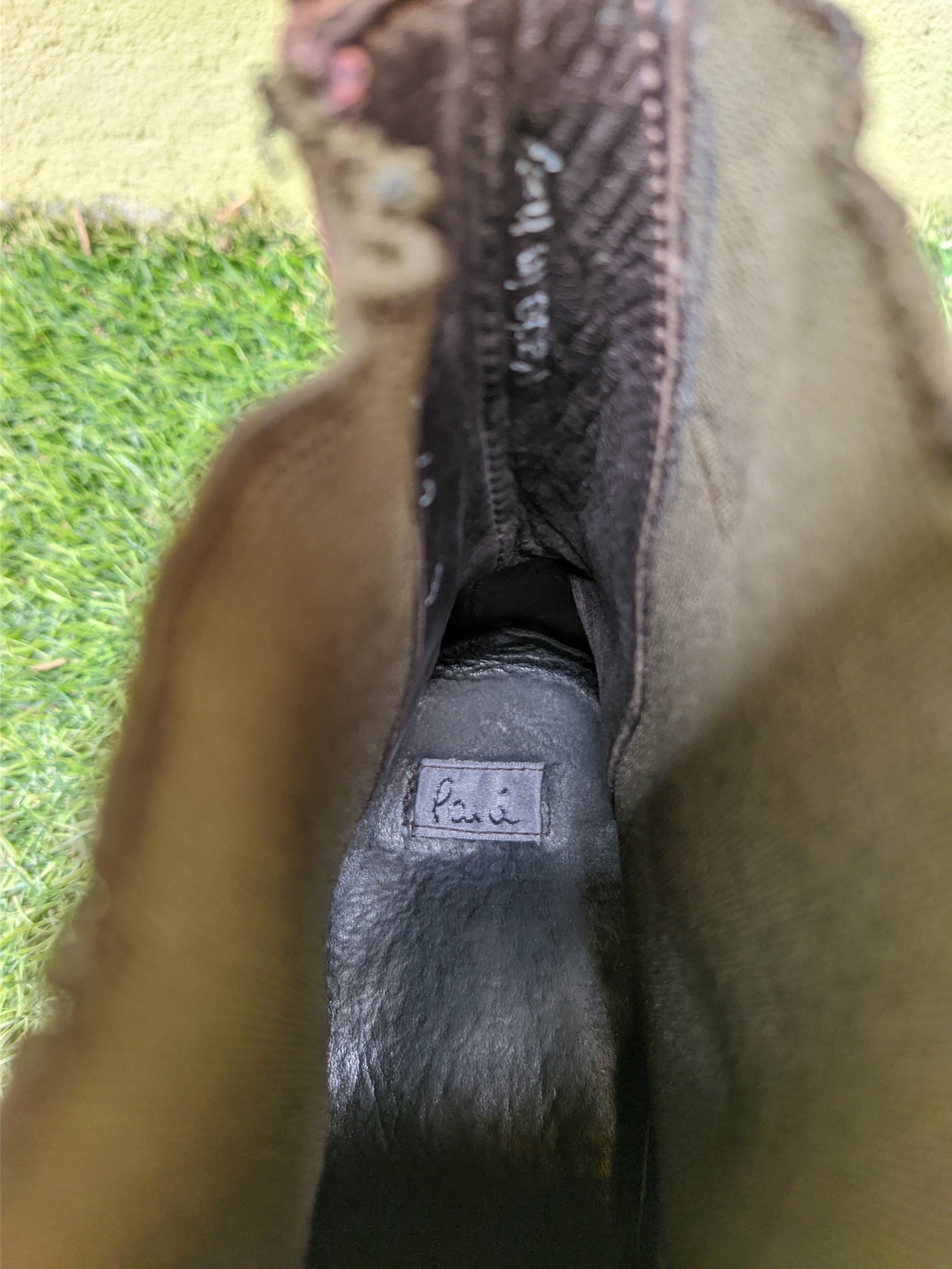 Paul Smith Brown Leather Chelsea Boots