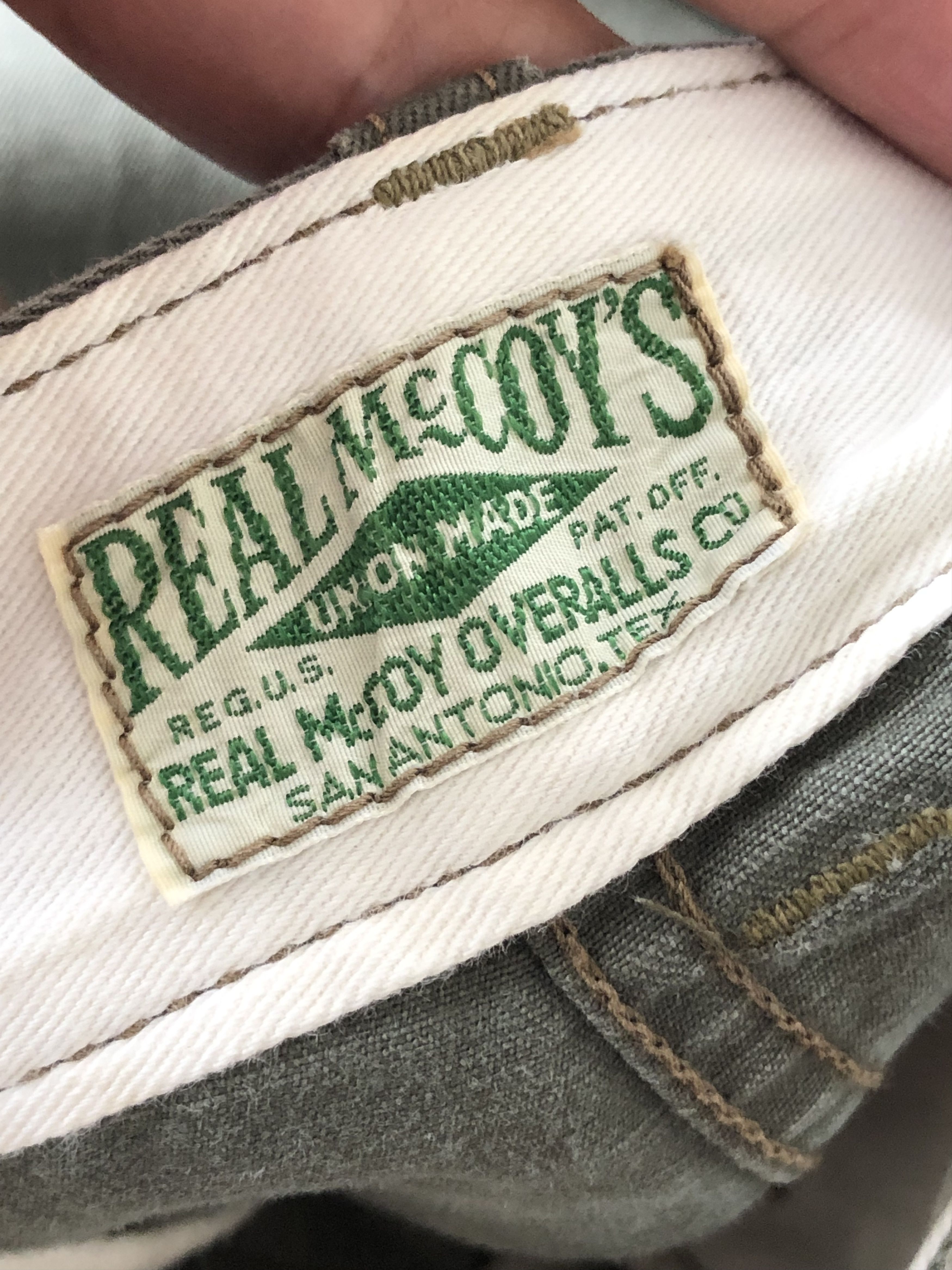 The Real McCoy's × Vintage VINTAGE REAL MCCOY’S UNION MADE SHORTS Size US 31 - 7 Thumbnail