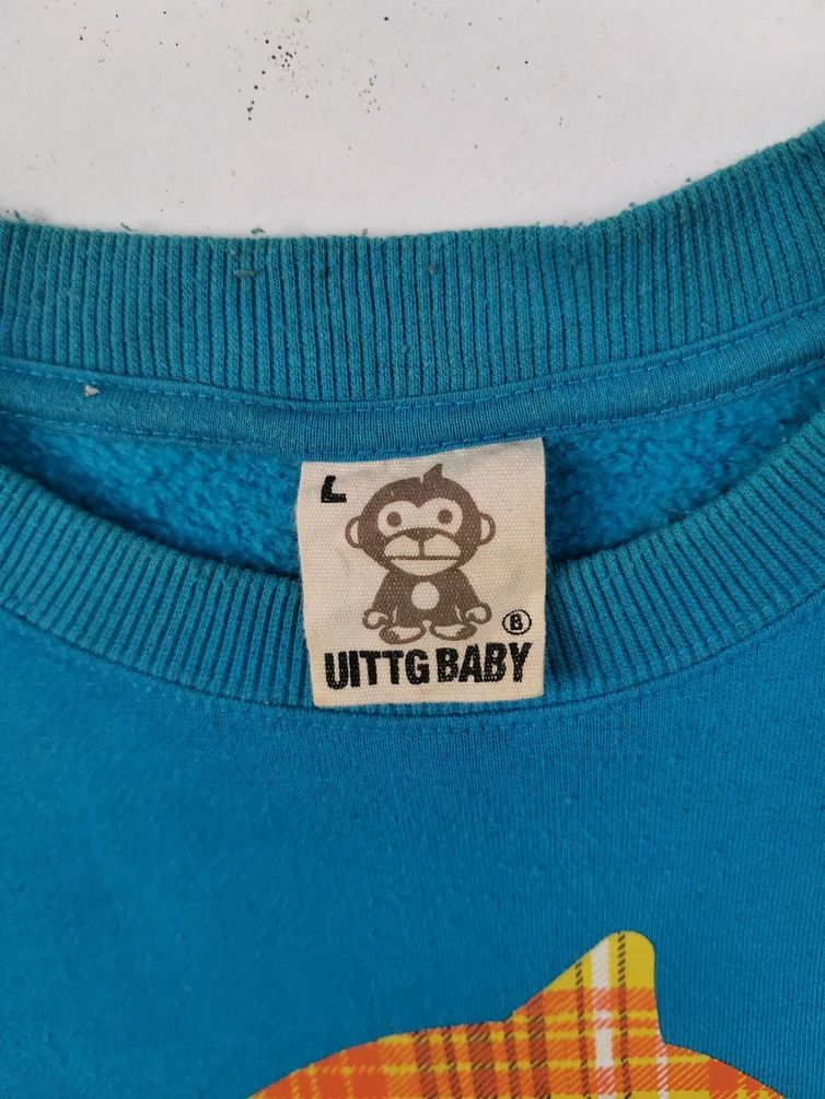 Japanese Brand Vintage UITTG Baby Big Logo Sweatshirt Size US L / EU 52-54 / 3 - 4 Thumbnail